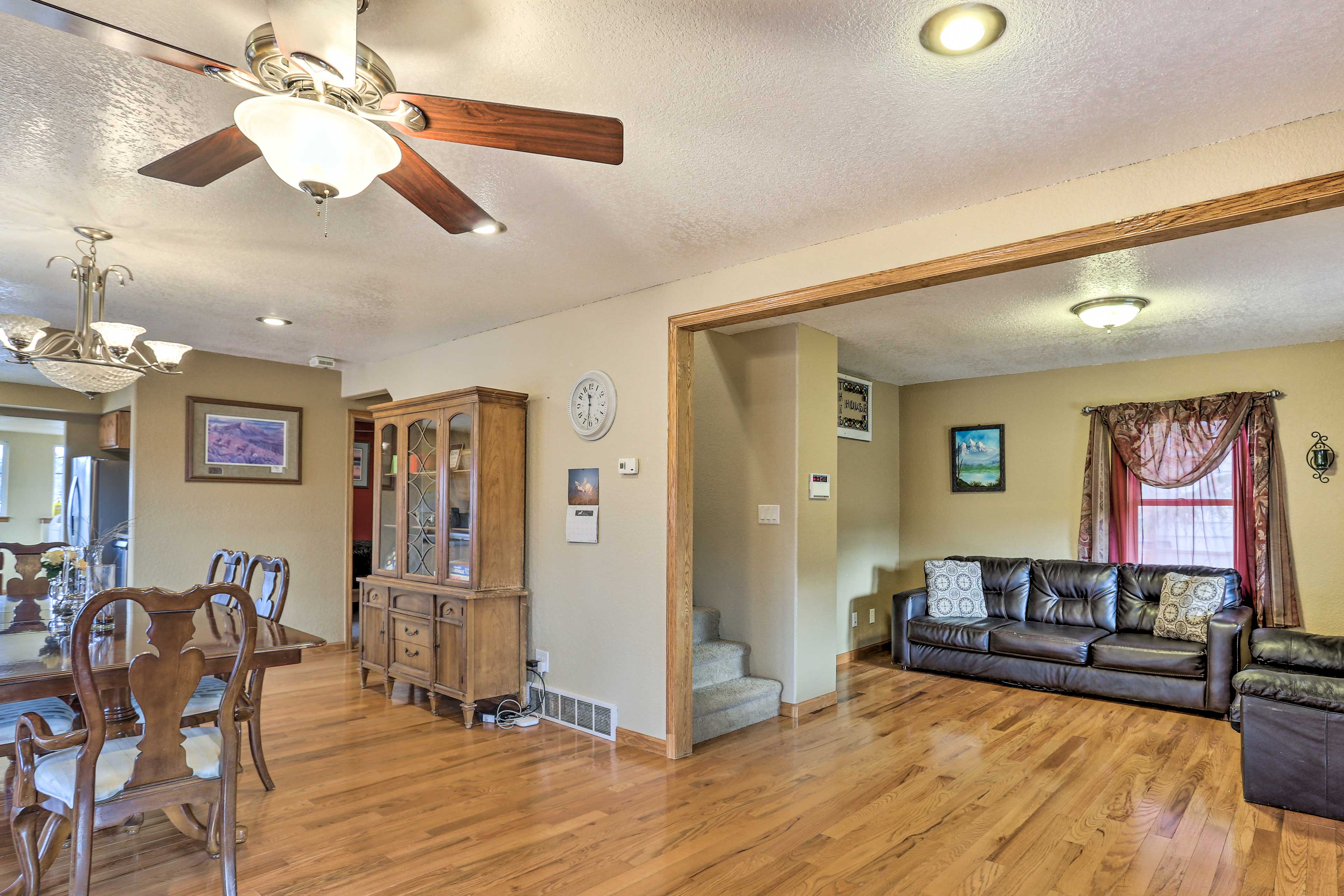 Living Room & Dining Room