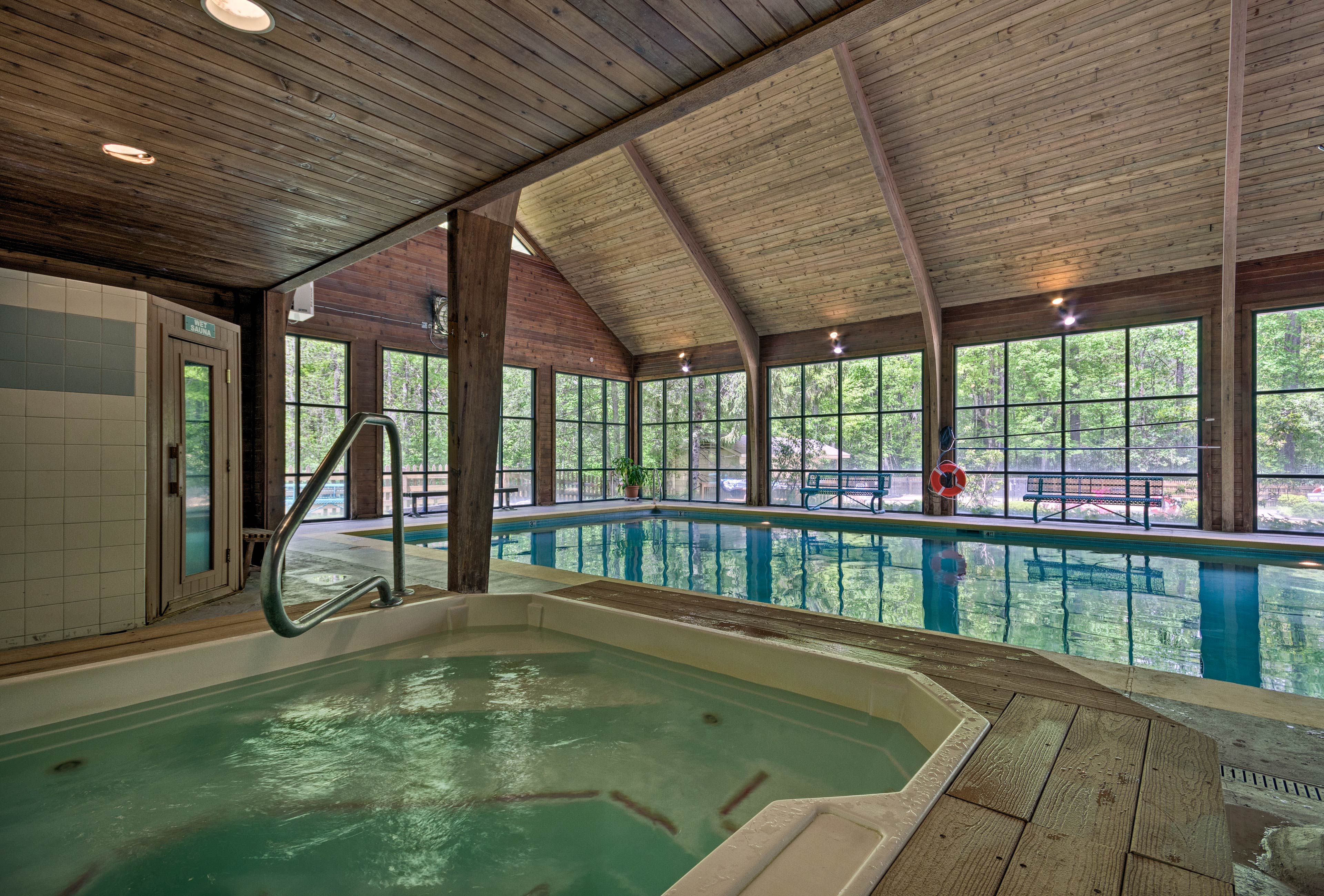 Sapphire Valley Resort | Indoor Pool & Hot Tub