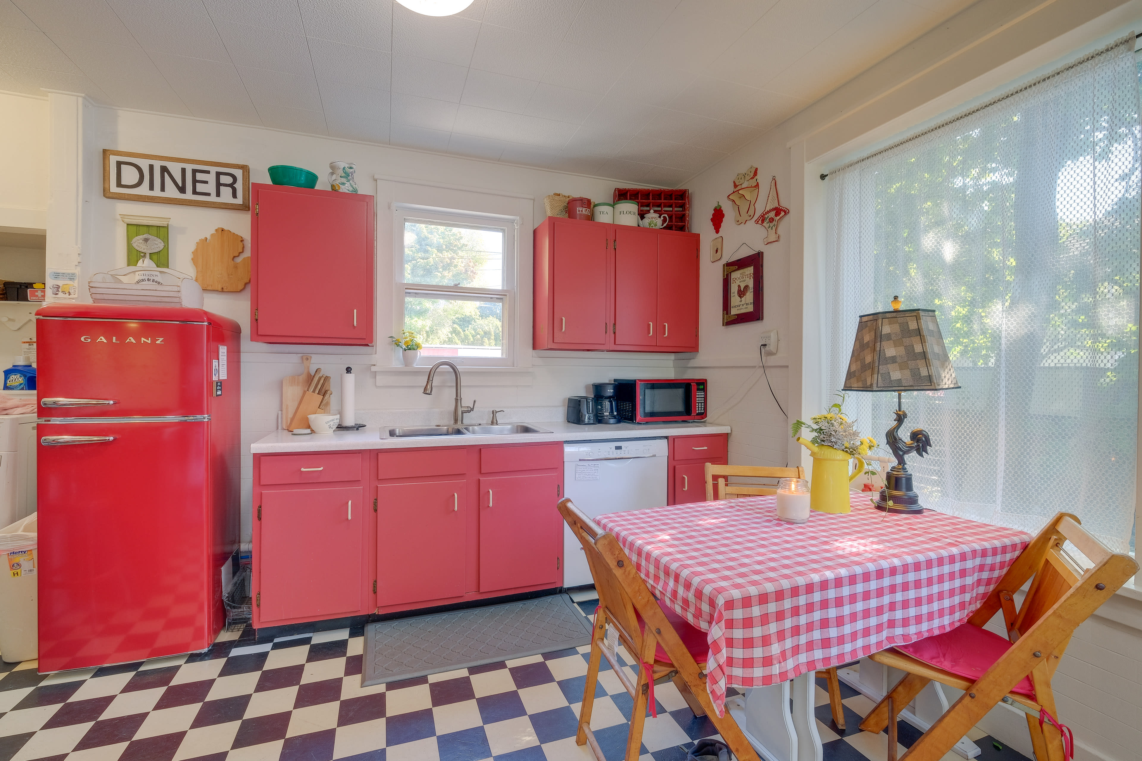 Kitchen | 100-Year-Old Home w/ Original Architecture | Updated Appliances