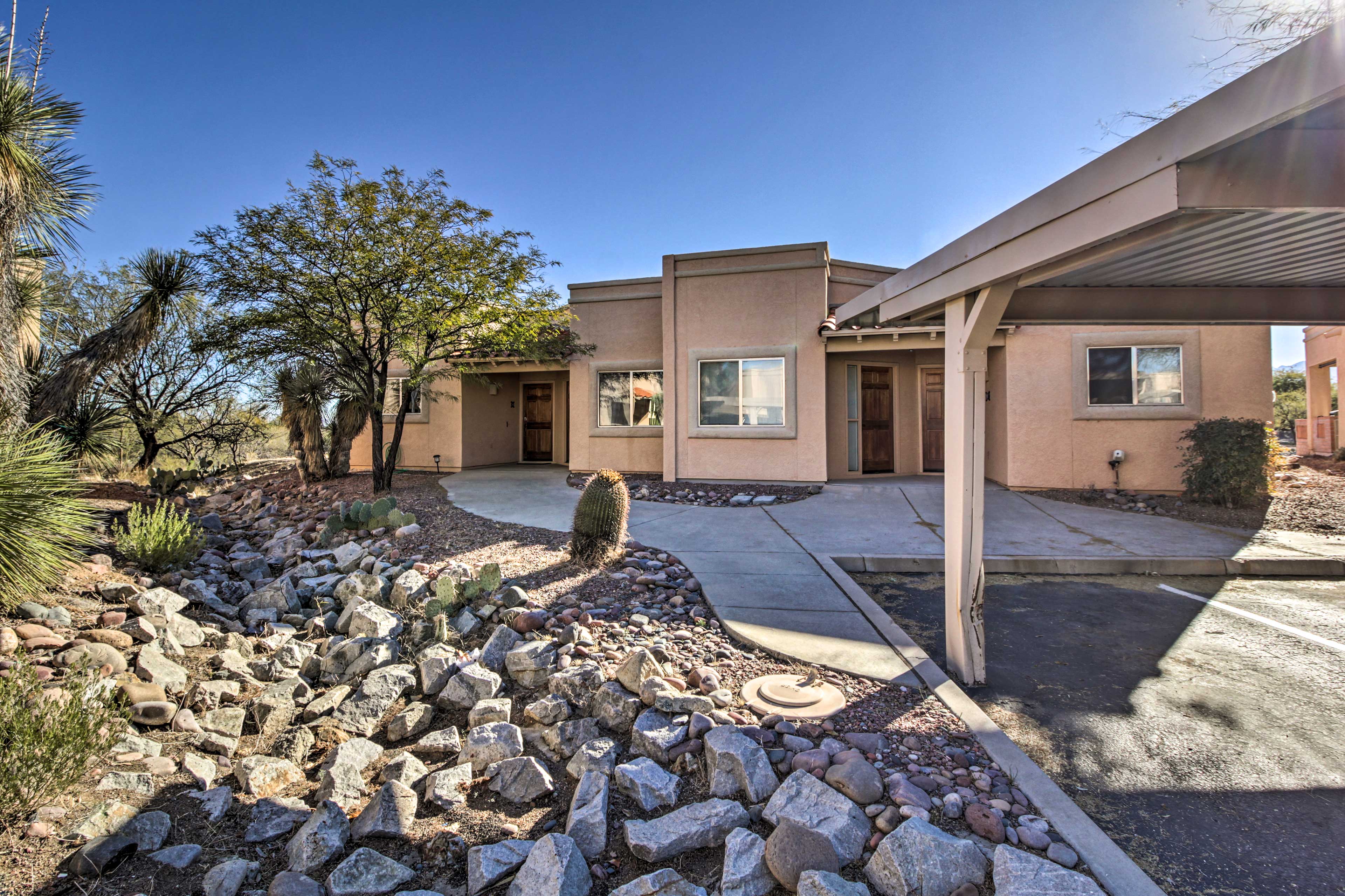 Exterior | 1-Story Townhome