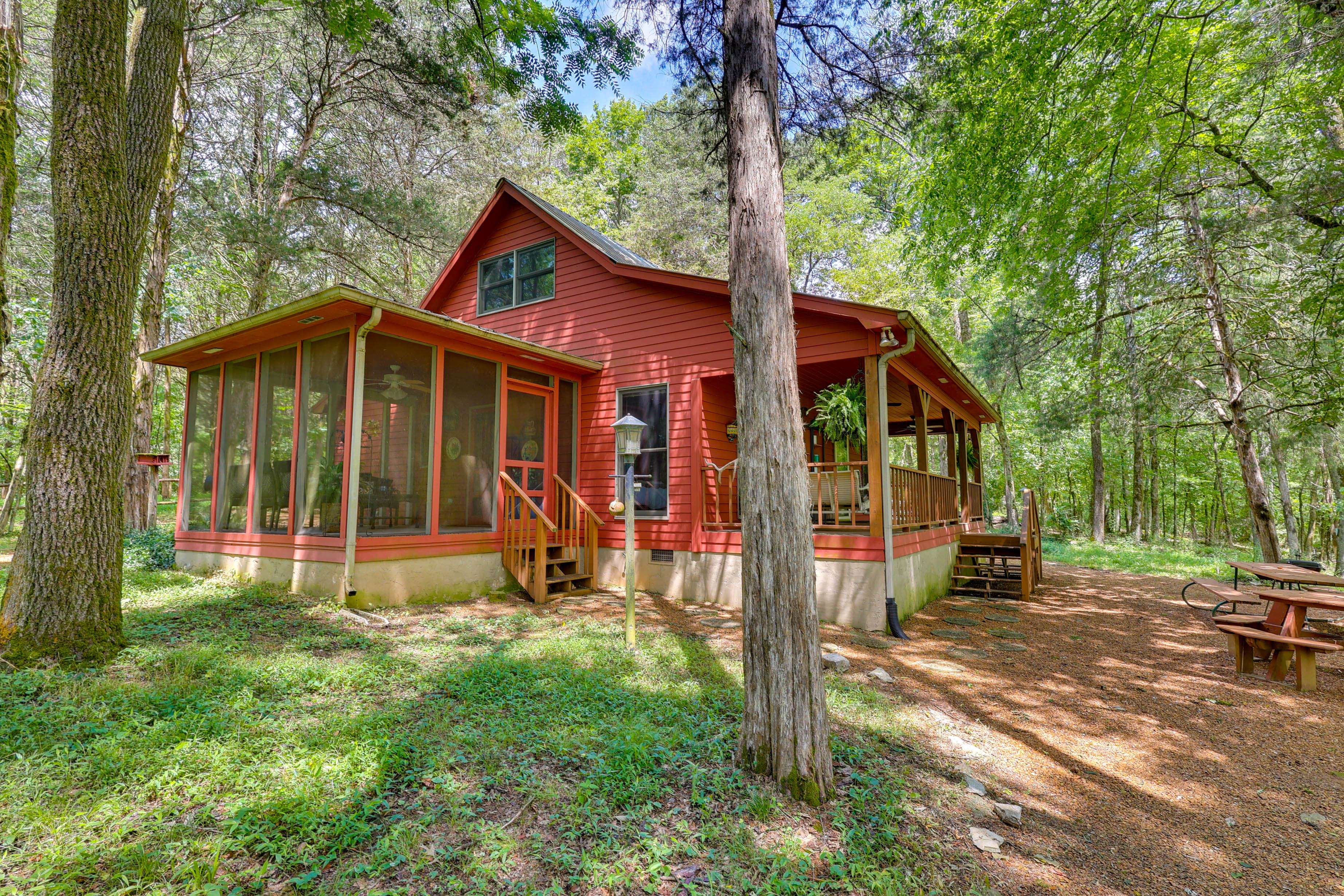 Screened Porch Exterior