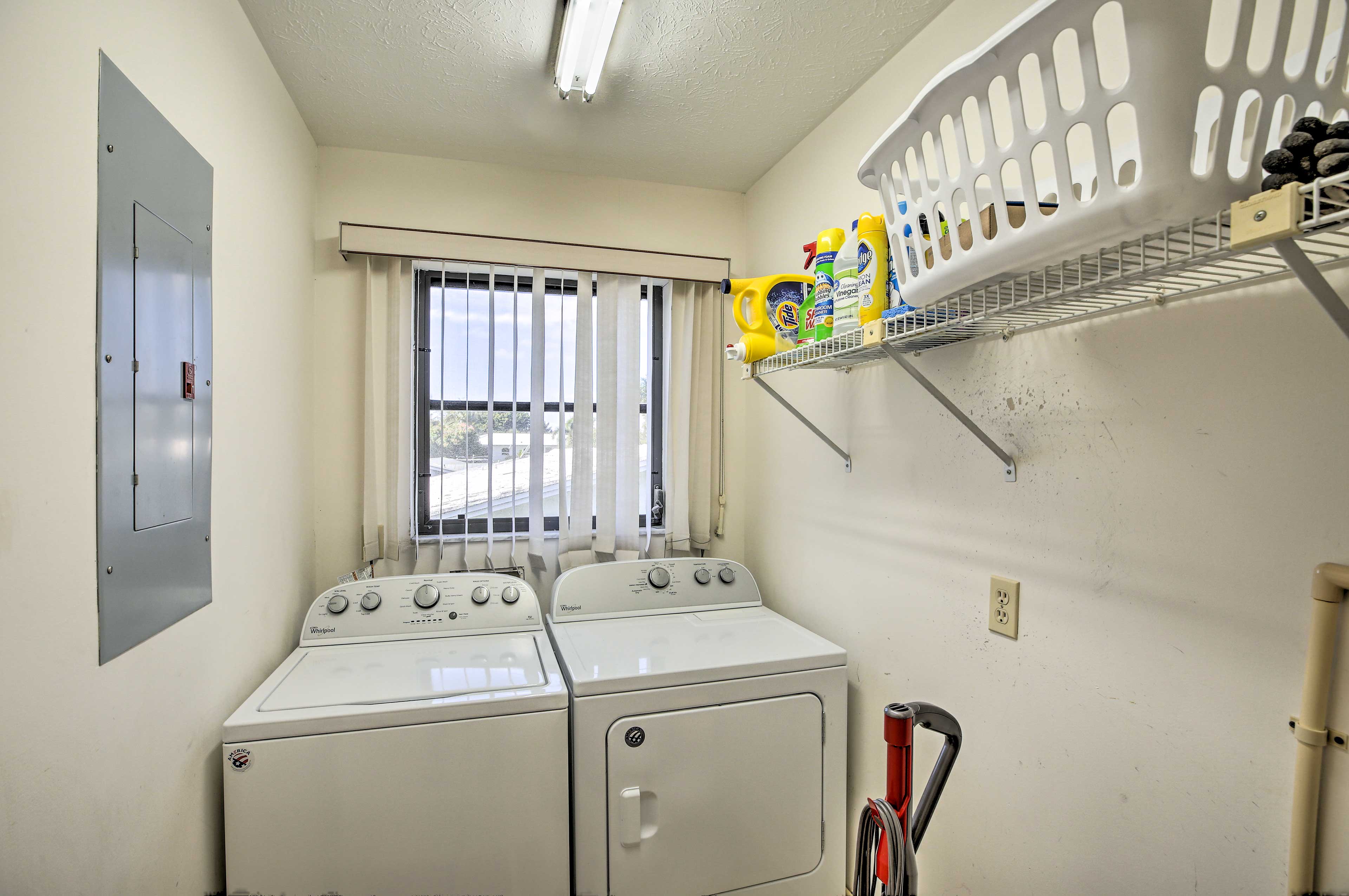 In-Unit Laundry | Iron/Ironing Board | Laundry Detergent