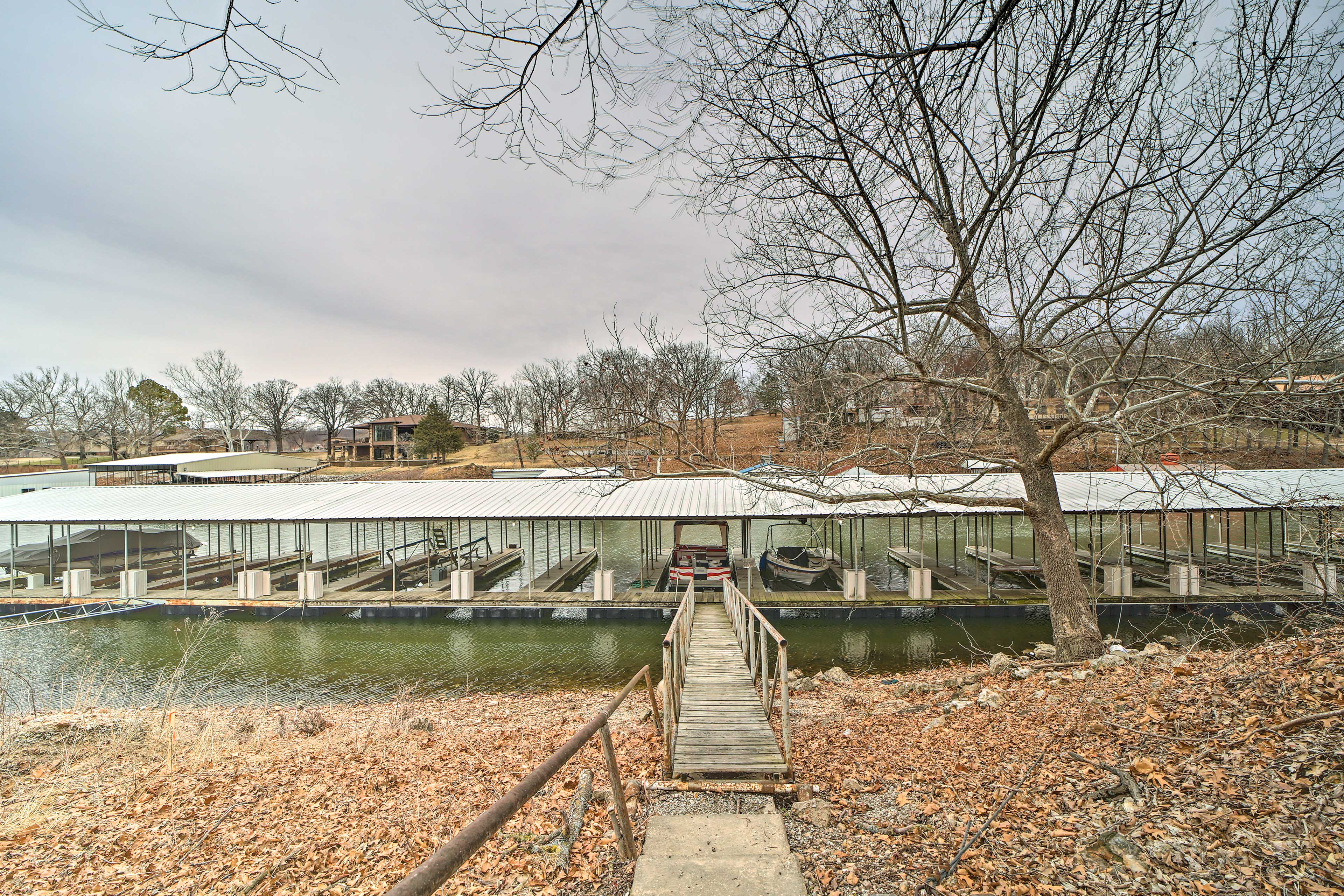 Stairs Required for Boat Dock Access