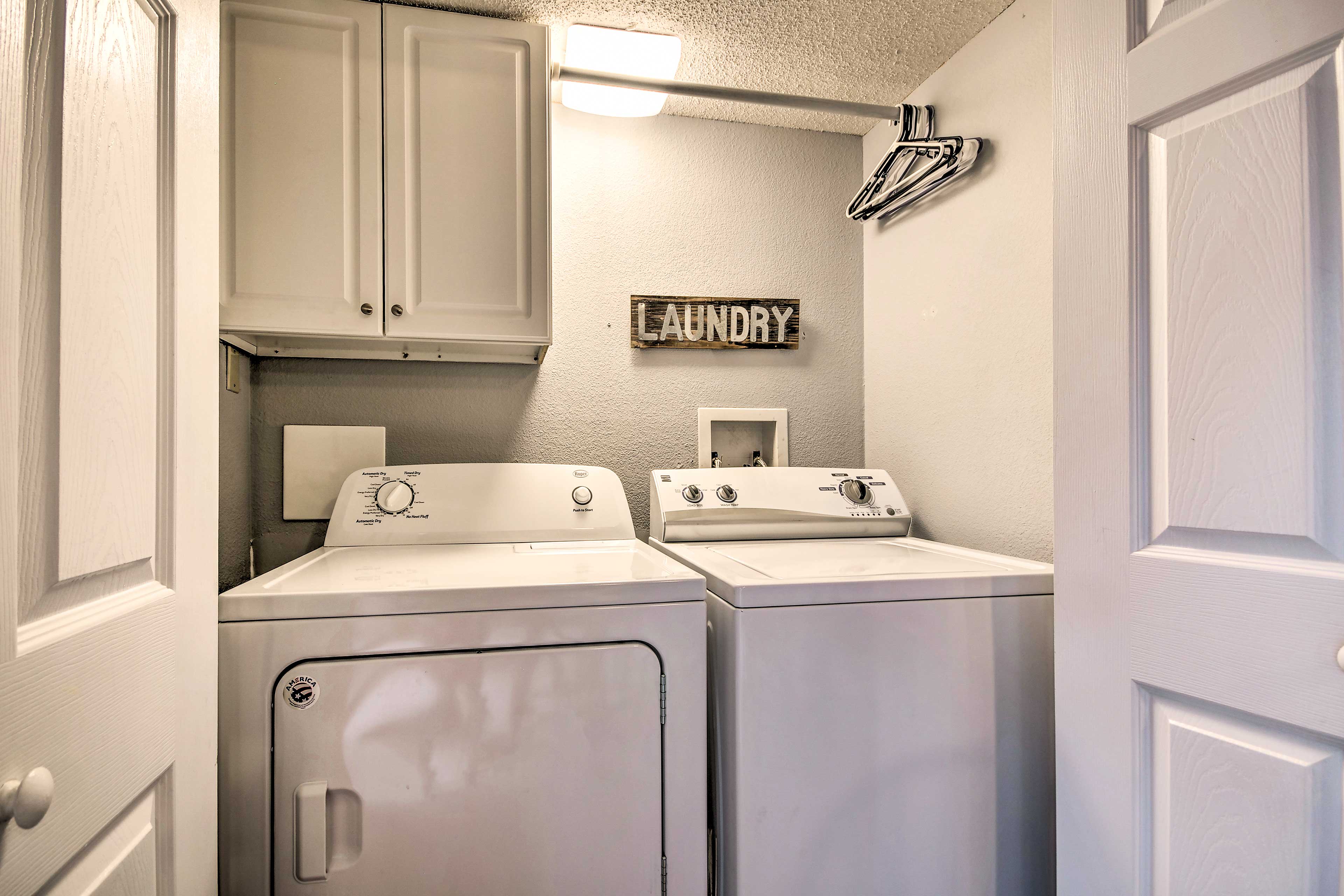 In-Home Laundry | Lower Floor | Iron & Board