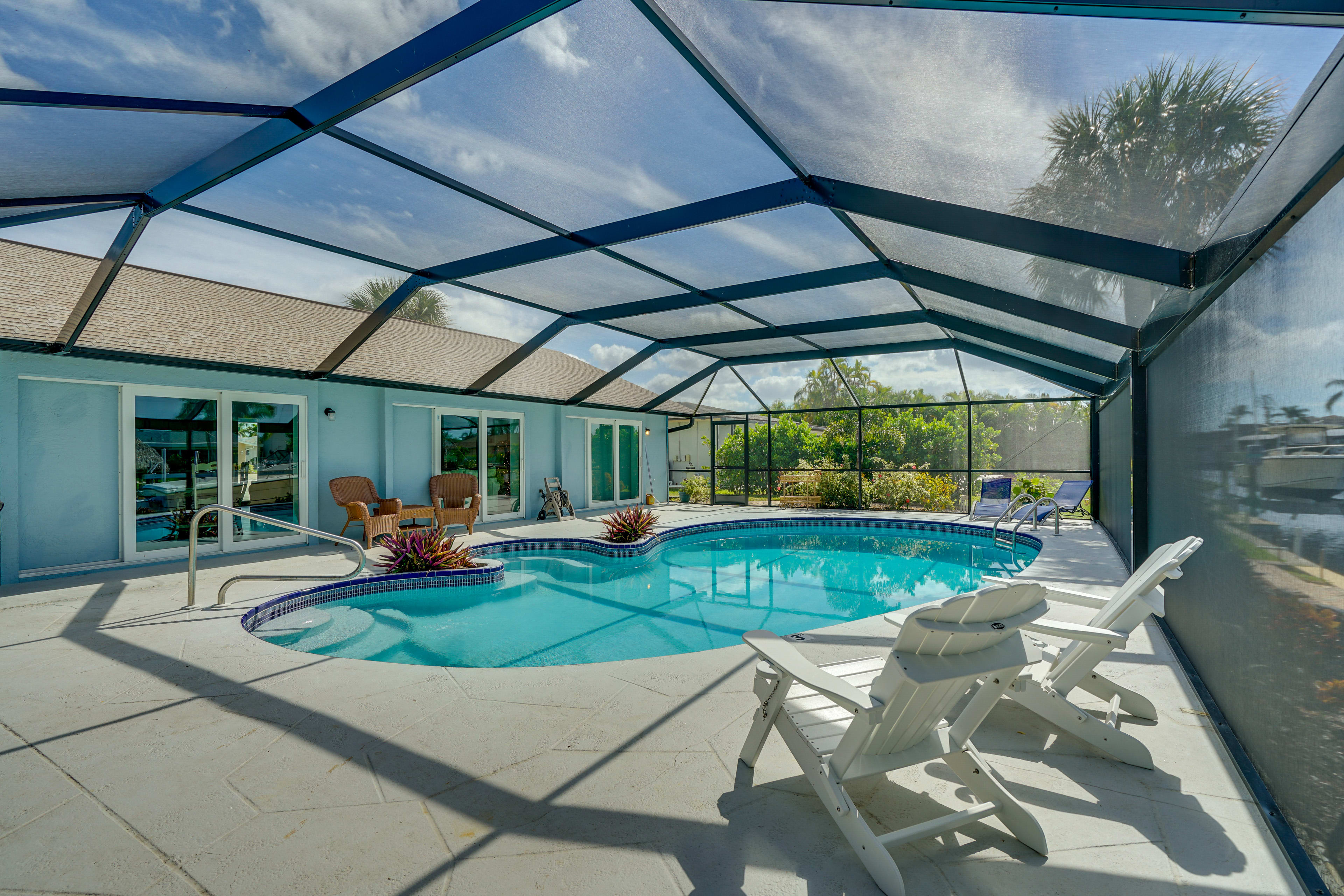 Cape Coral Vacation Rental | 1,650 Sq Ft | 3BR | 2BA | Step-Free Access