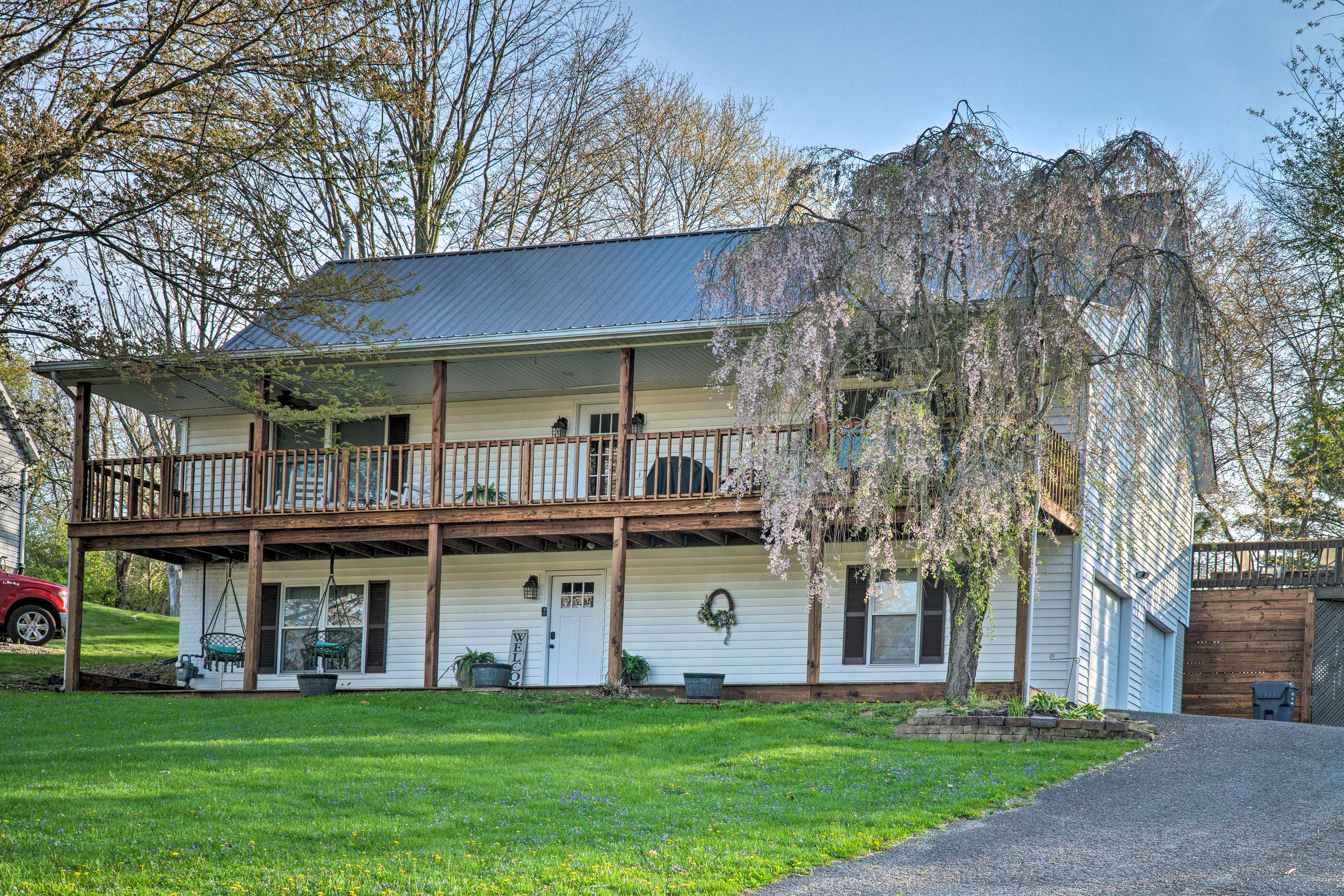 Home Exterior | Driveway Parking (4 vehicles)