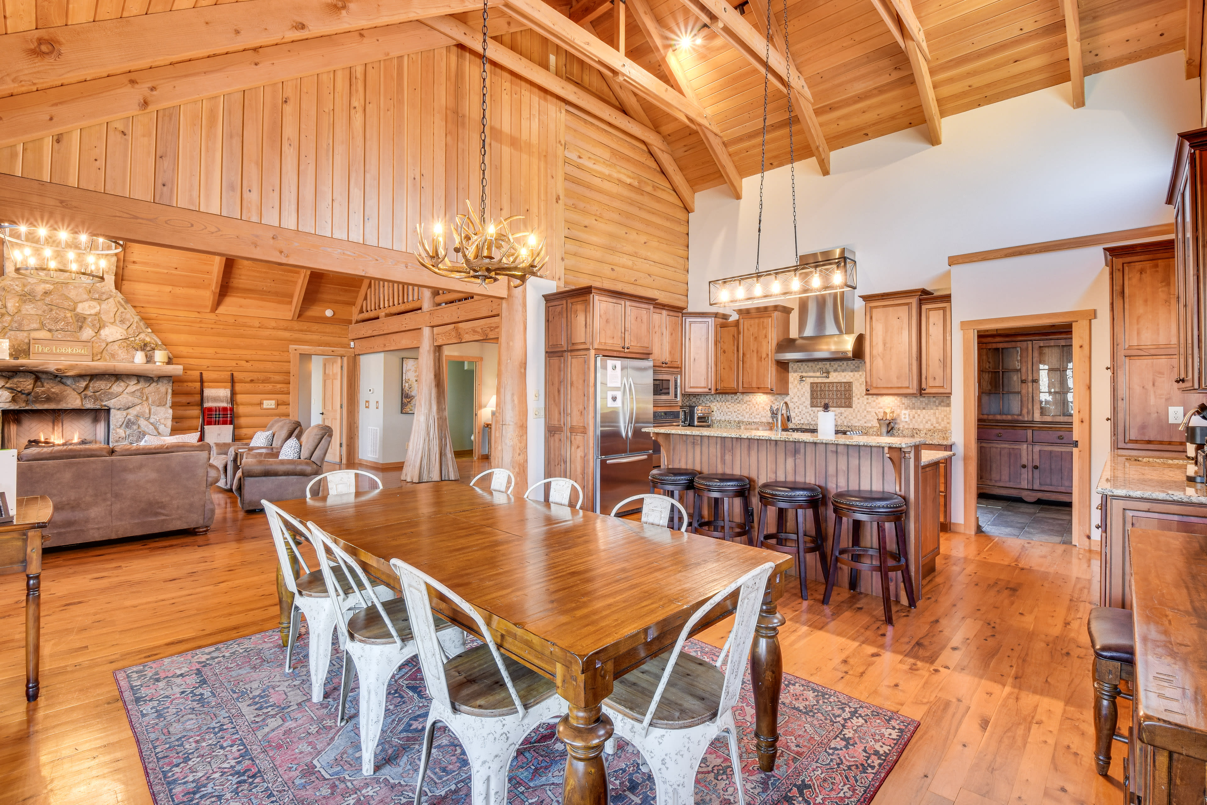 Dining Room | Access to Wraparound Deck