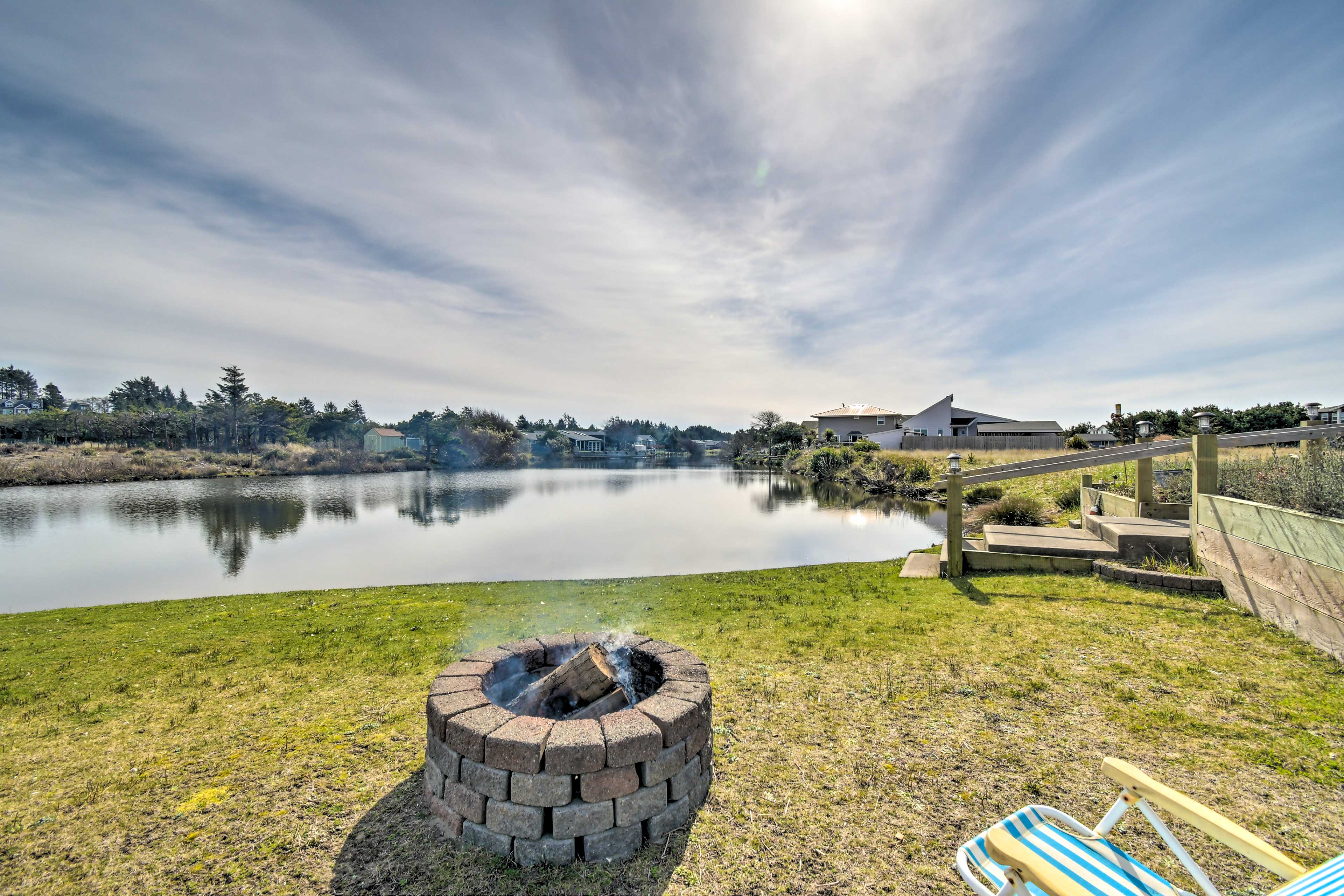 House Exterior | Lake Access | Fire Pit