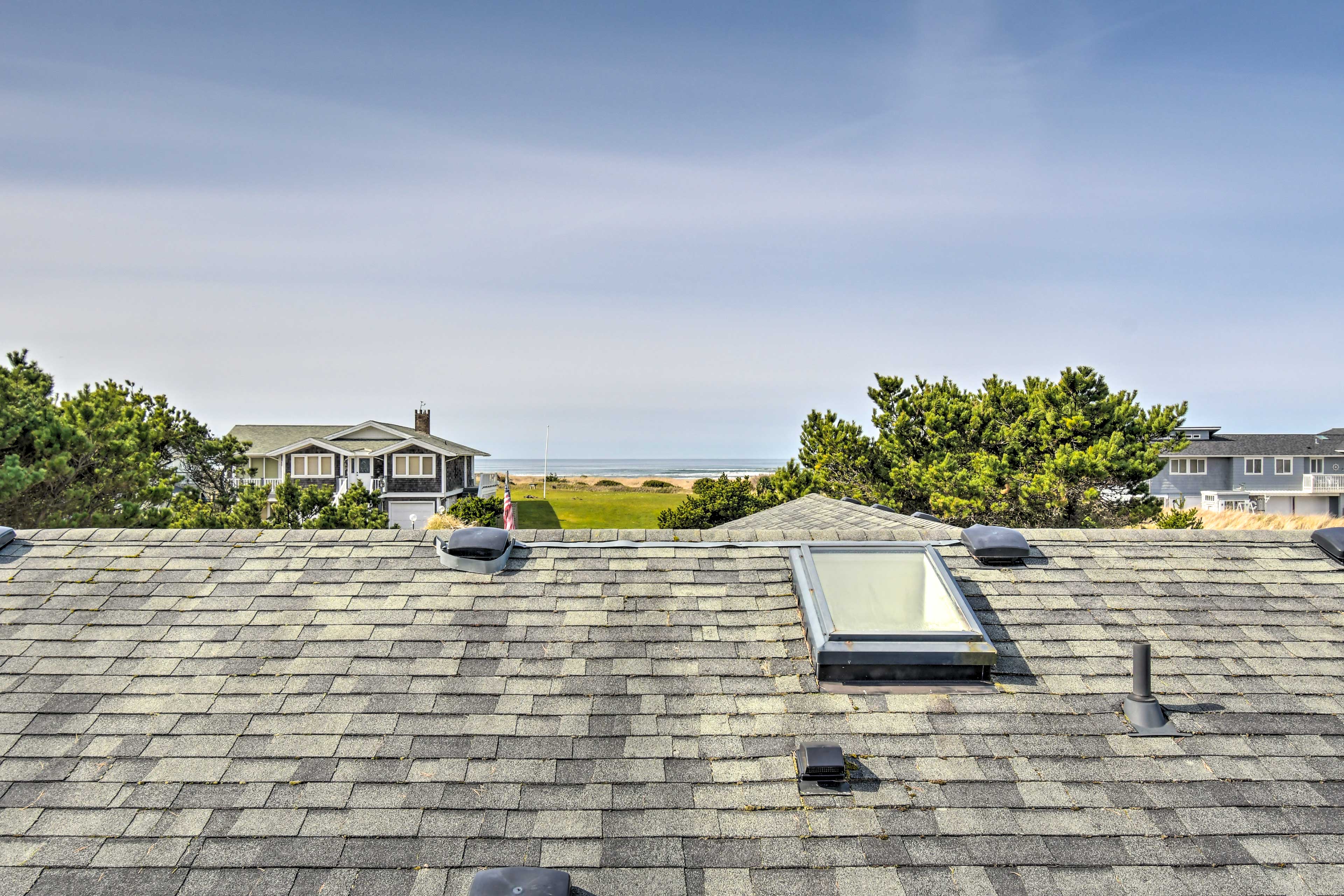 House Exterior | Elevated Deck View