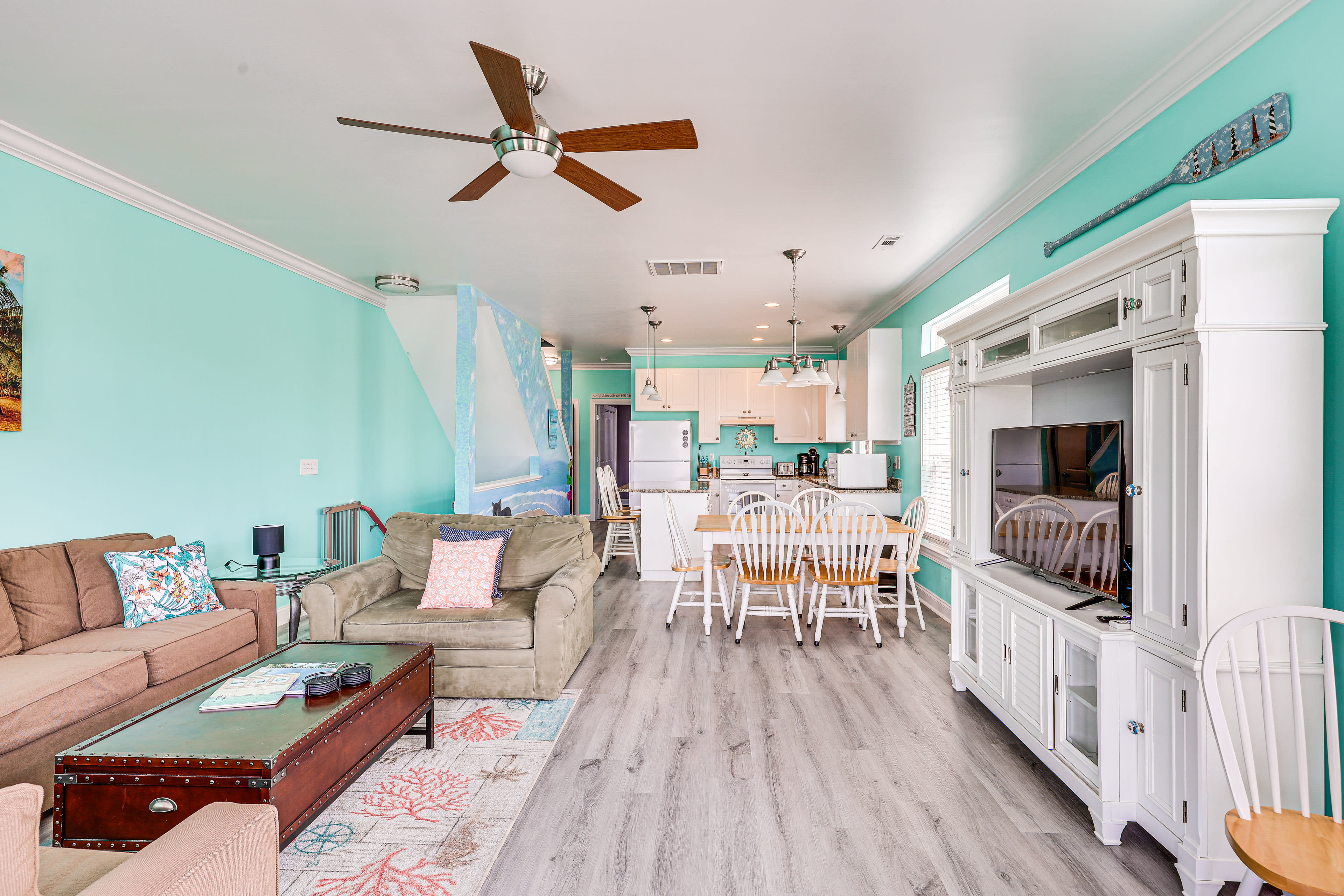 Carolina Beach Vacation Rental | 4BR | 3BA | 1,650 Sq Ft | Stairs Required