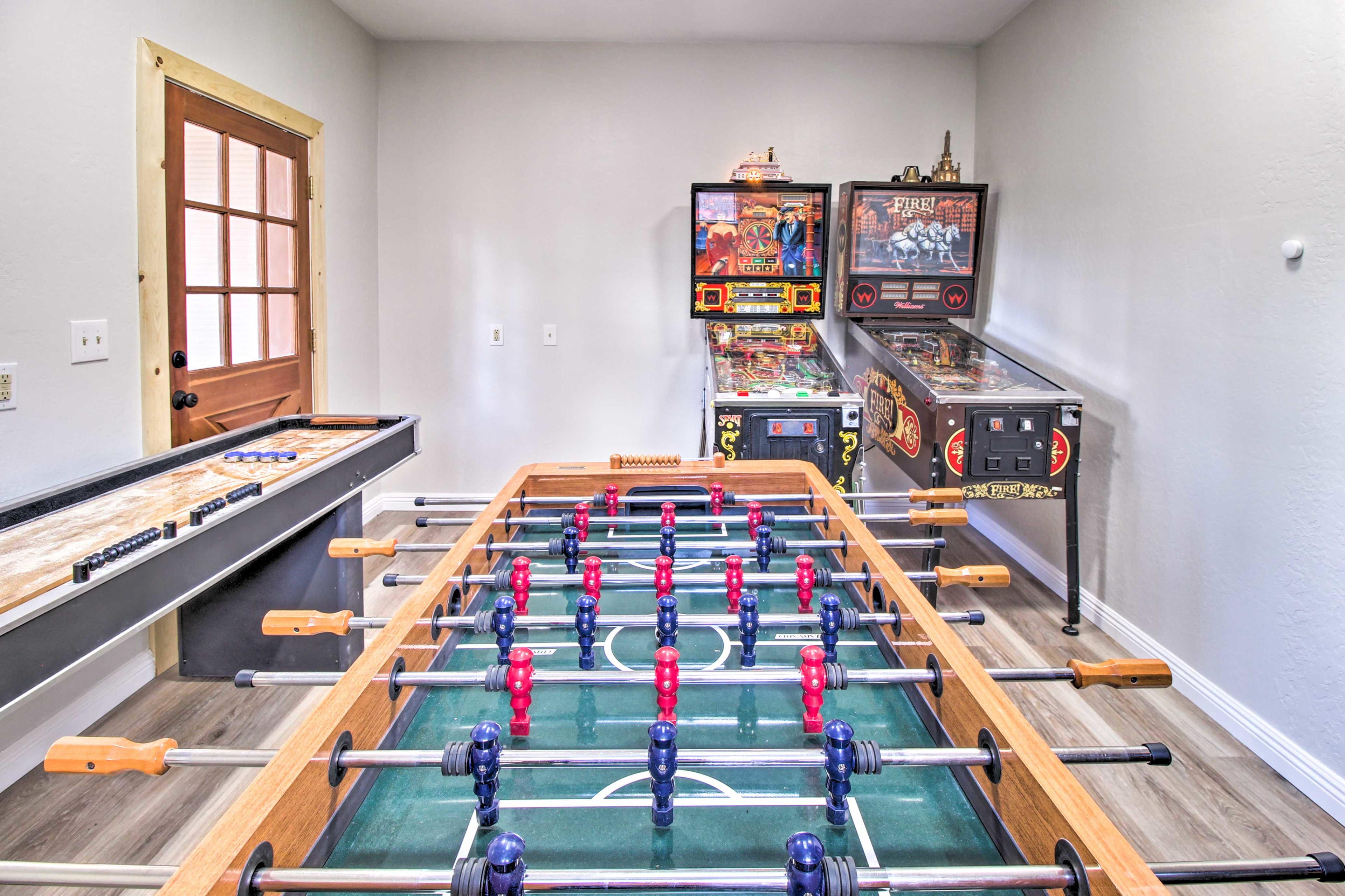 Game Room | Access via Bookshelf Door | Lower Level