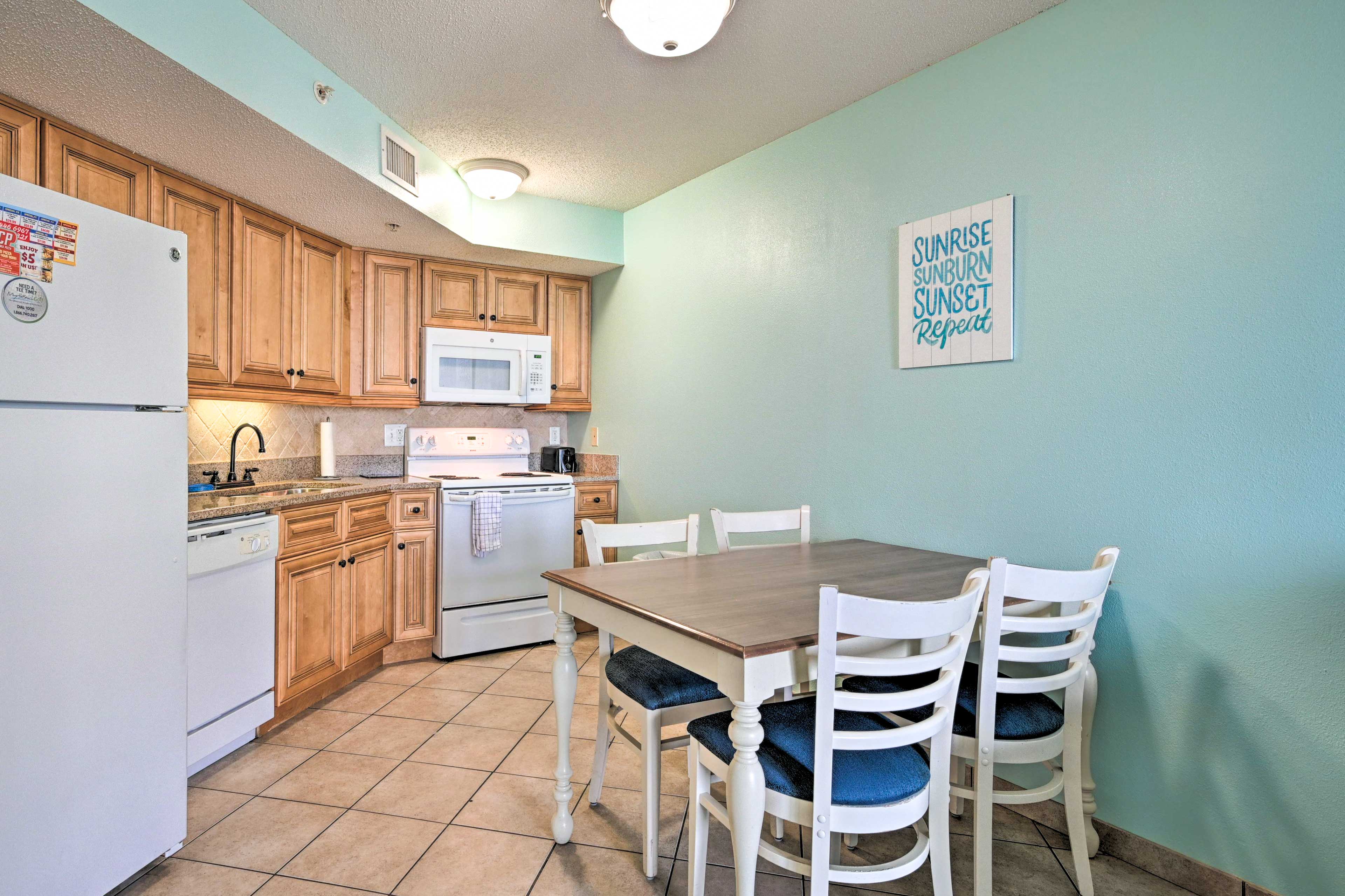 Fully Equipped Kitchen | Main Level | Dishwasher