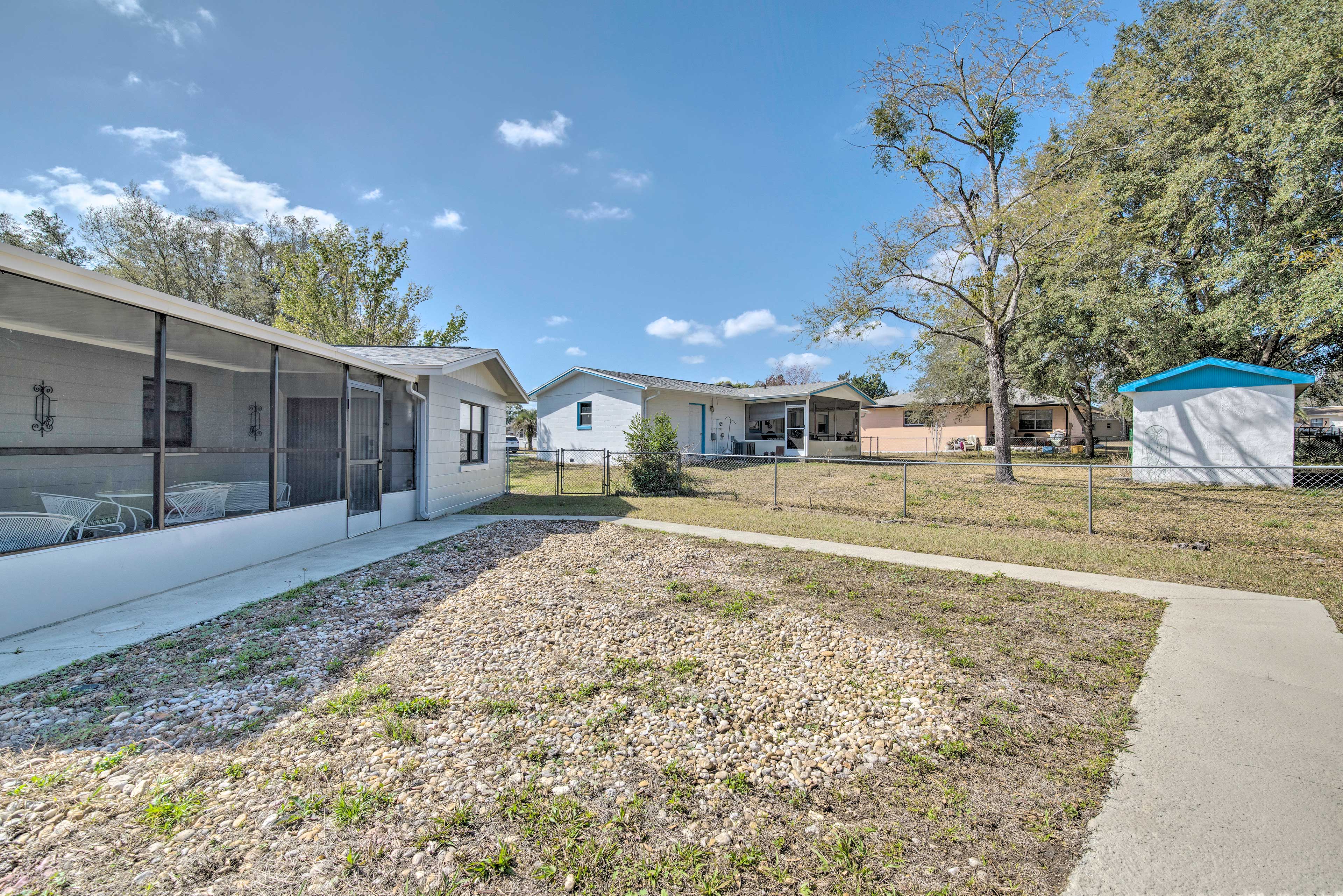 House Exterior | Private Yard