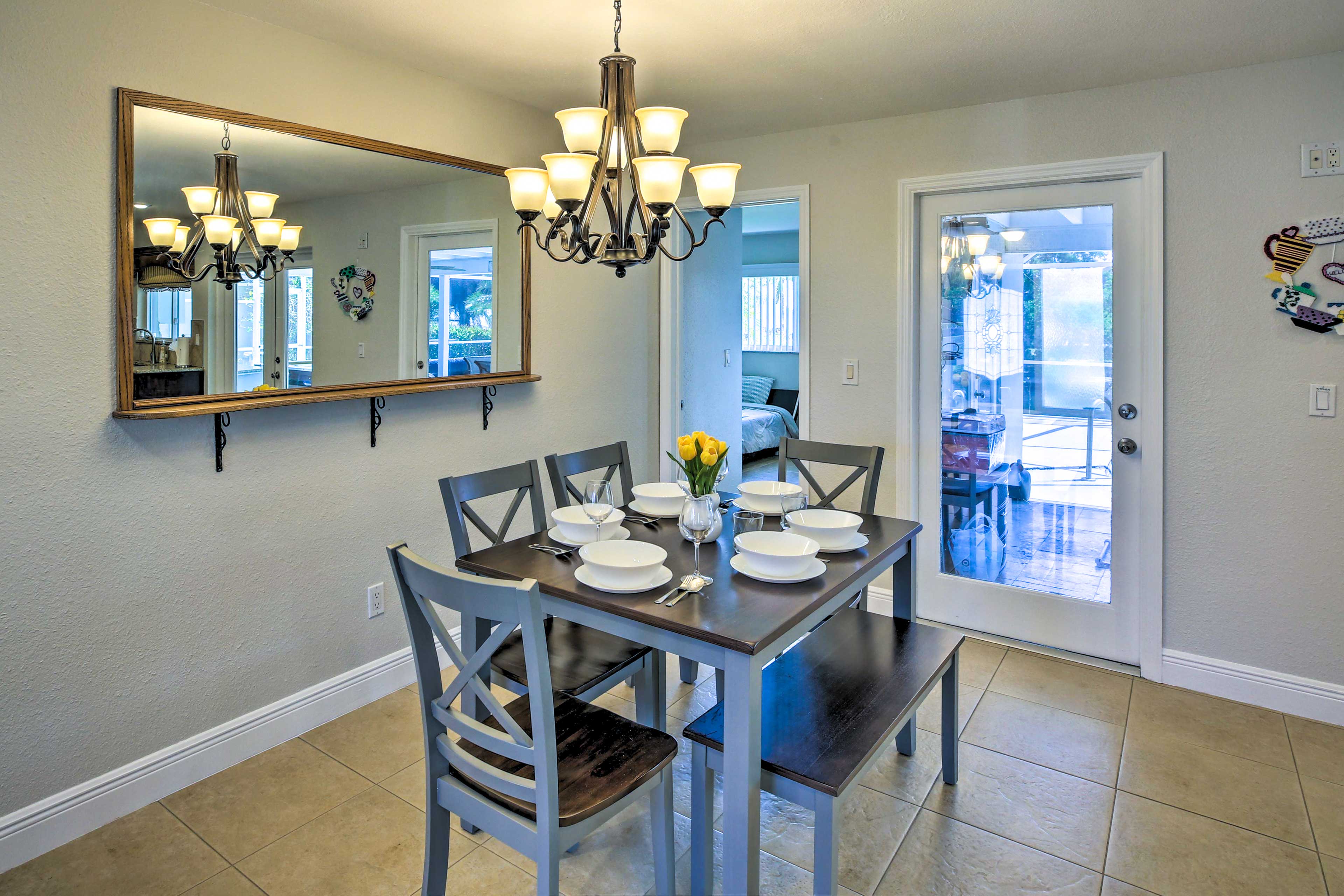 Dining Area | Main Level | Dishware + Flatware