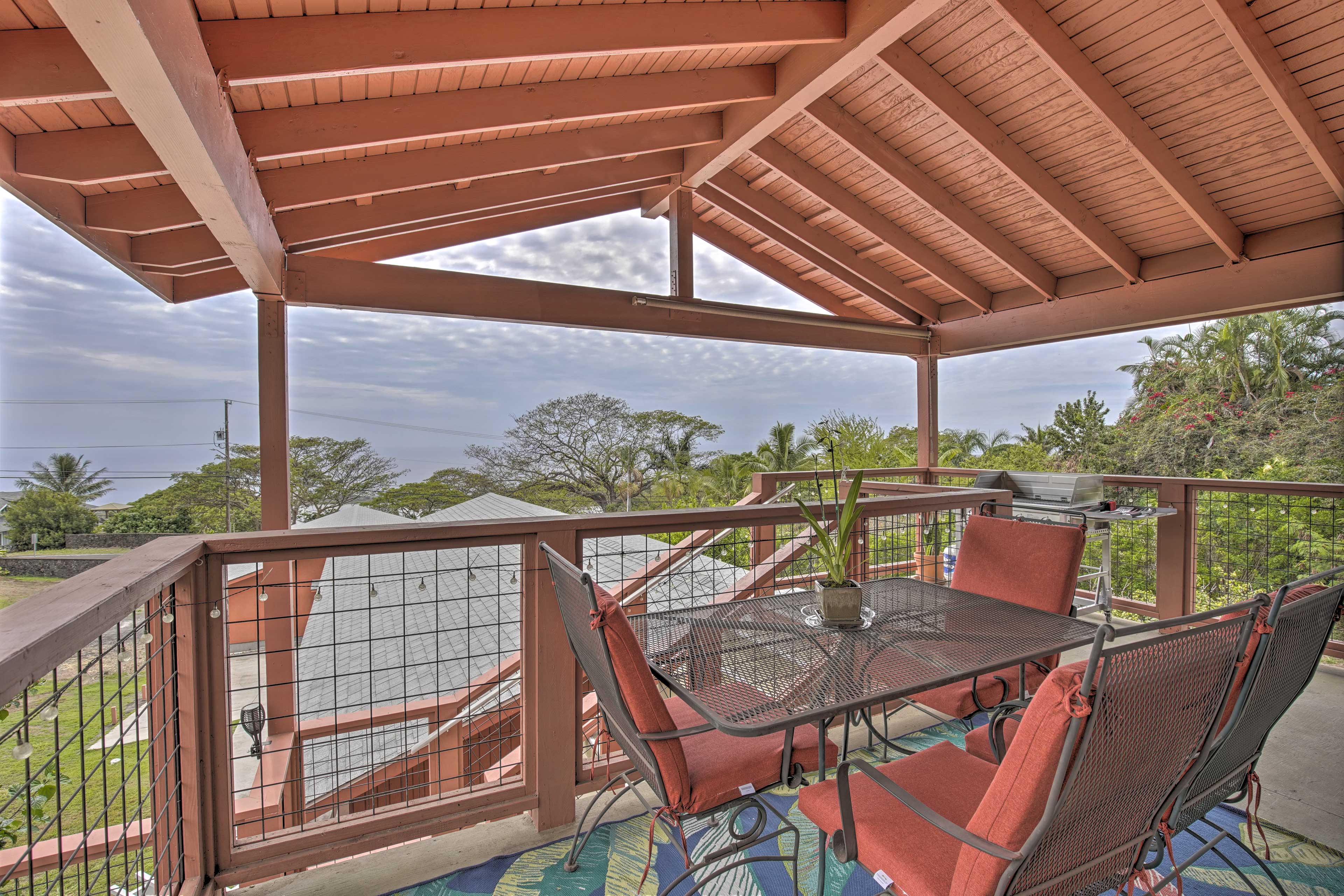 Kailua-Kona Vacation Rental | 1BR | 1BA | 500 Sq Ft | Stairs Required