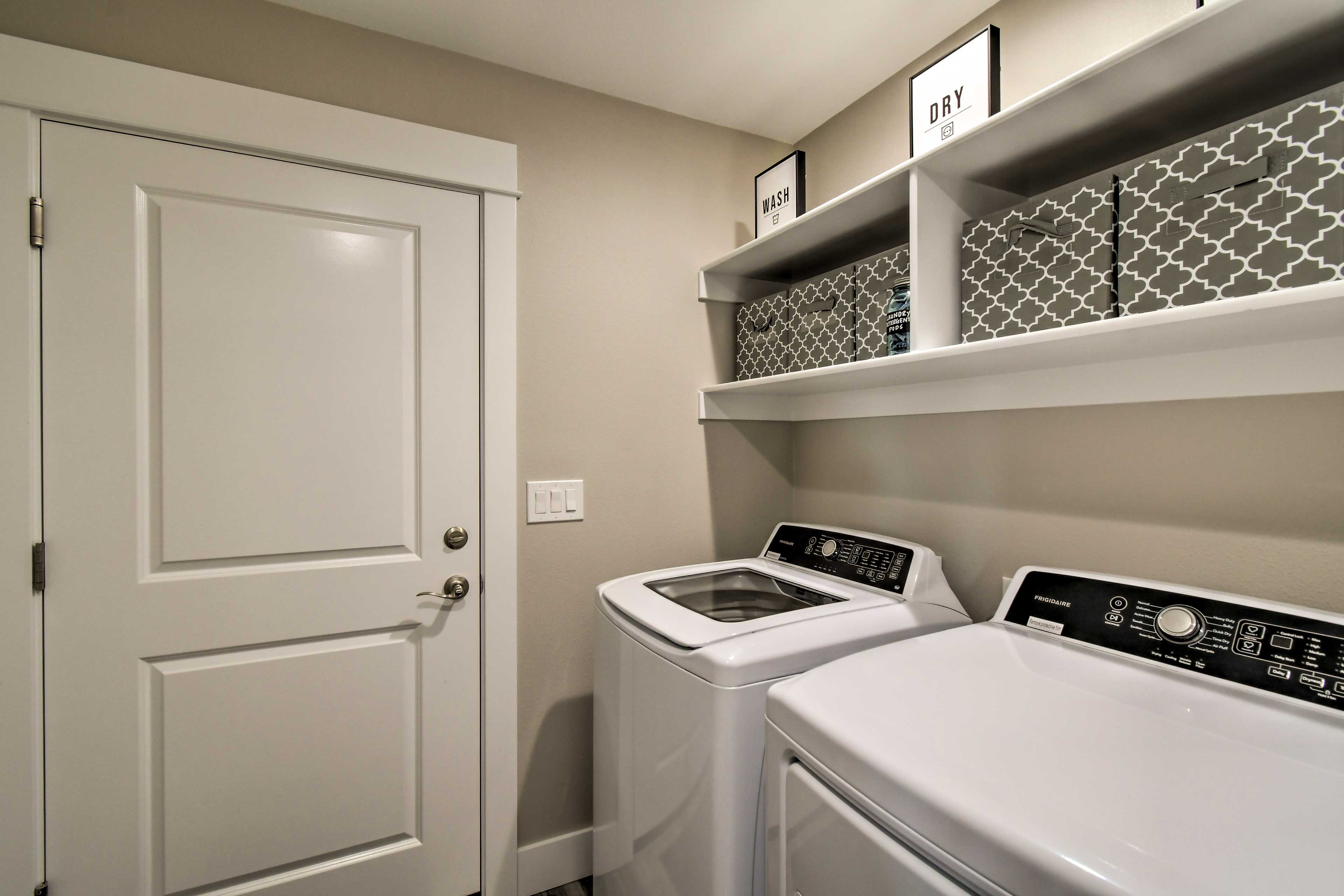Laundry Room | Laundry Detergent | Hangers | Iron & Board
