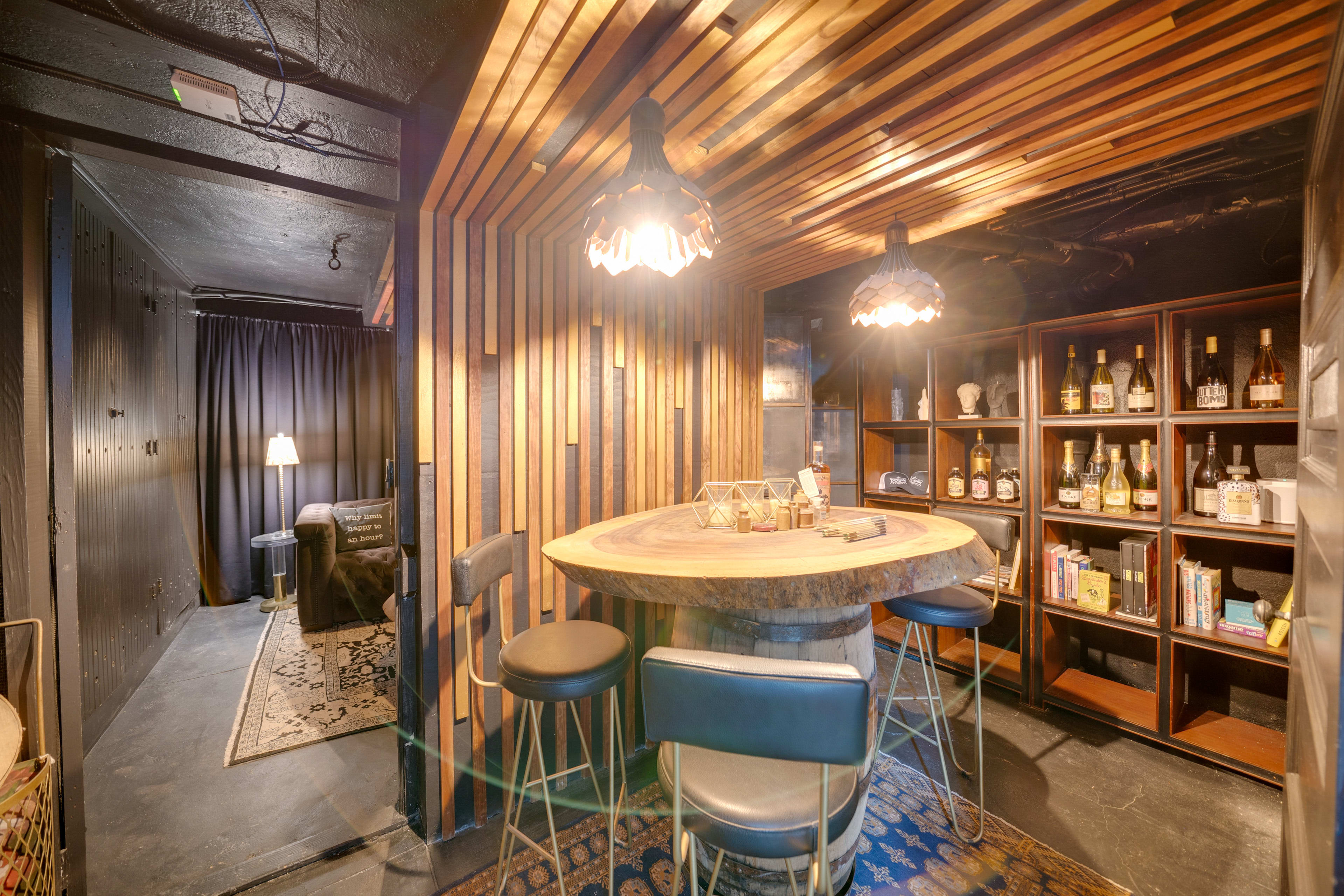 'The Dirty Laundry' Speakeasy W/ On-Site Fee | Basement | Stairs Required