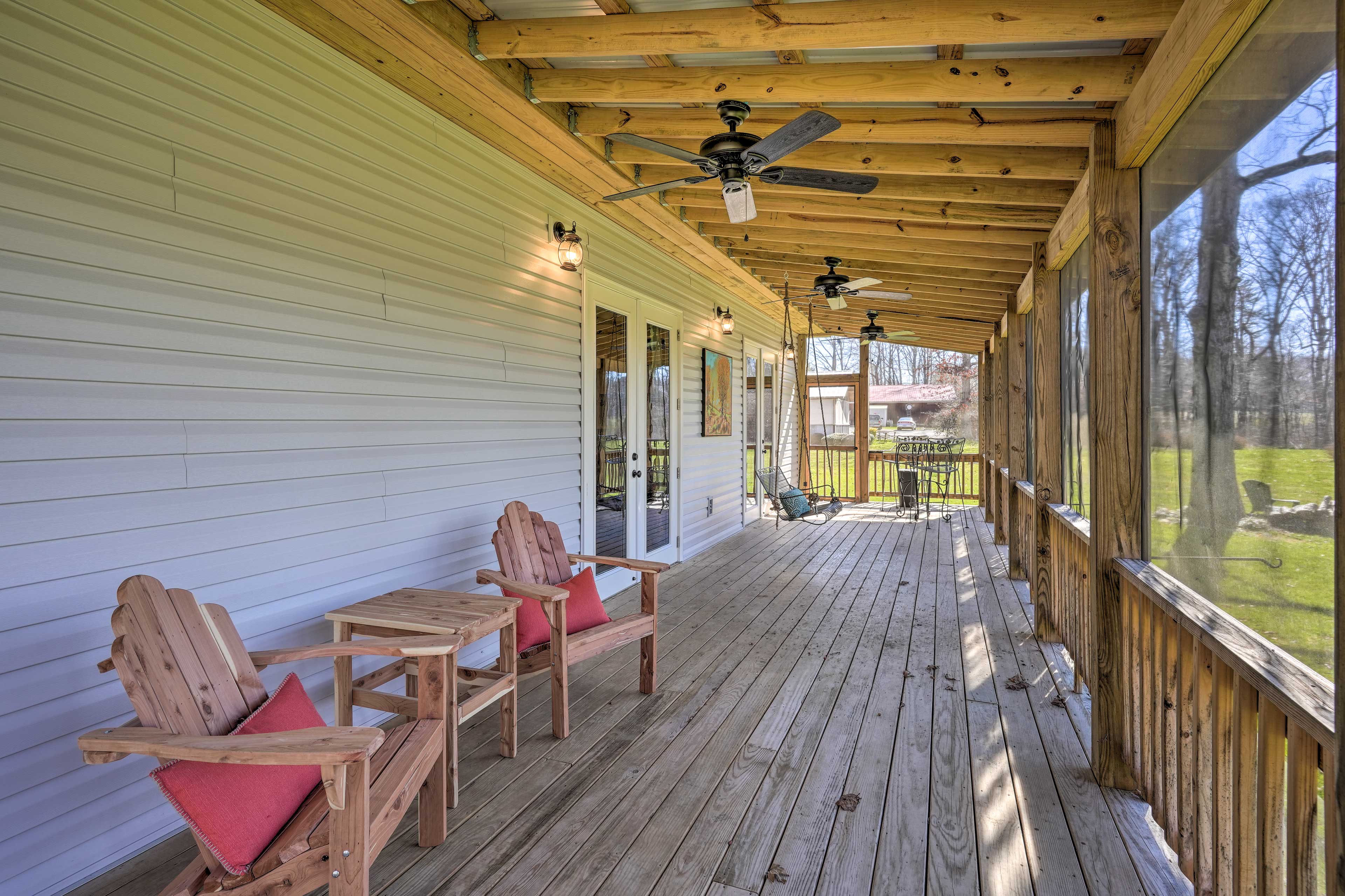 Screened Porch | Ceiling Fans