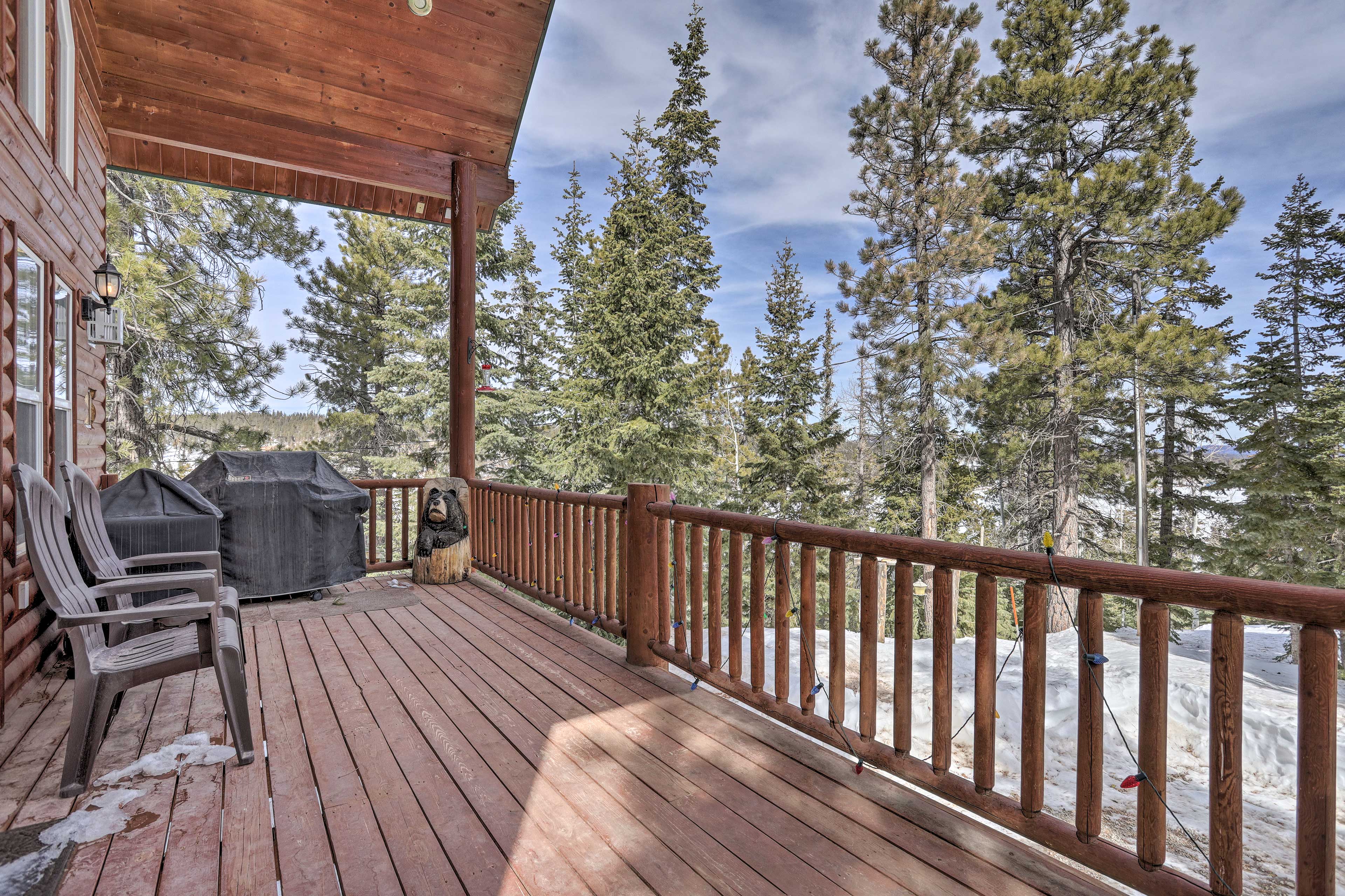 Covered Back Deck | 2-Story House w/ Loft | Pet Friendly w/ Fee