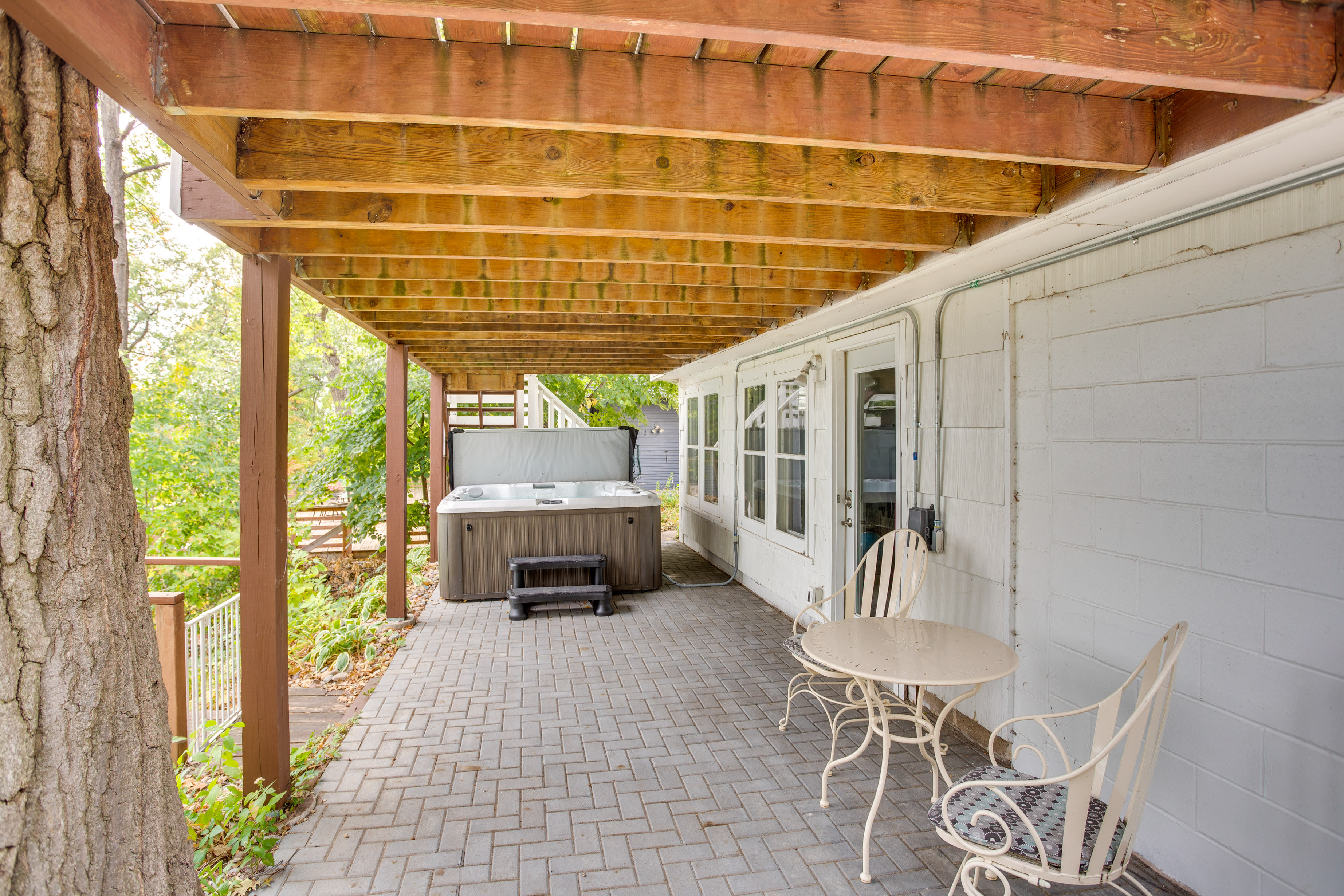 Covered Patio | Hot Tub