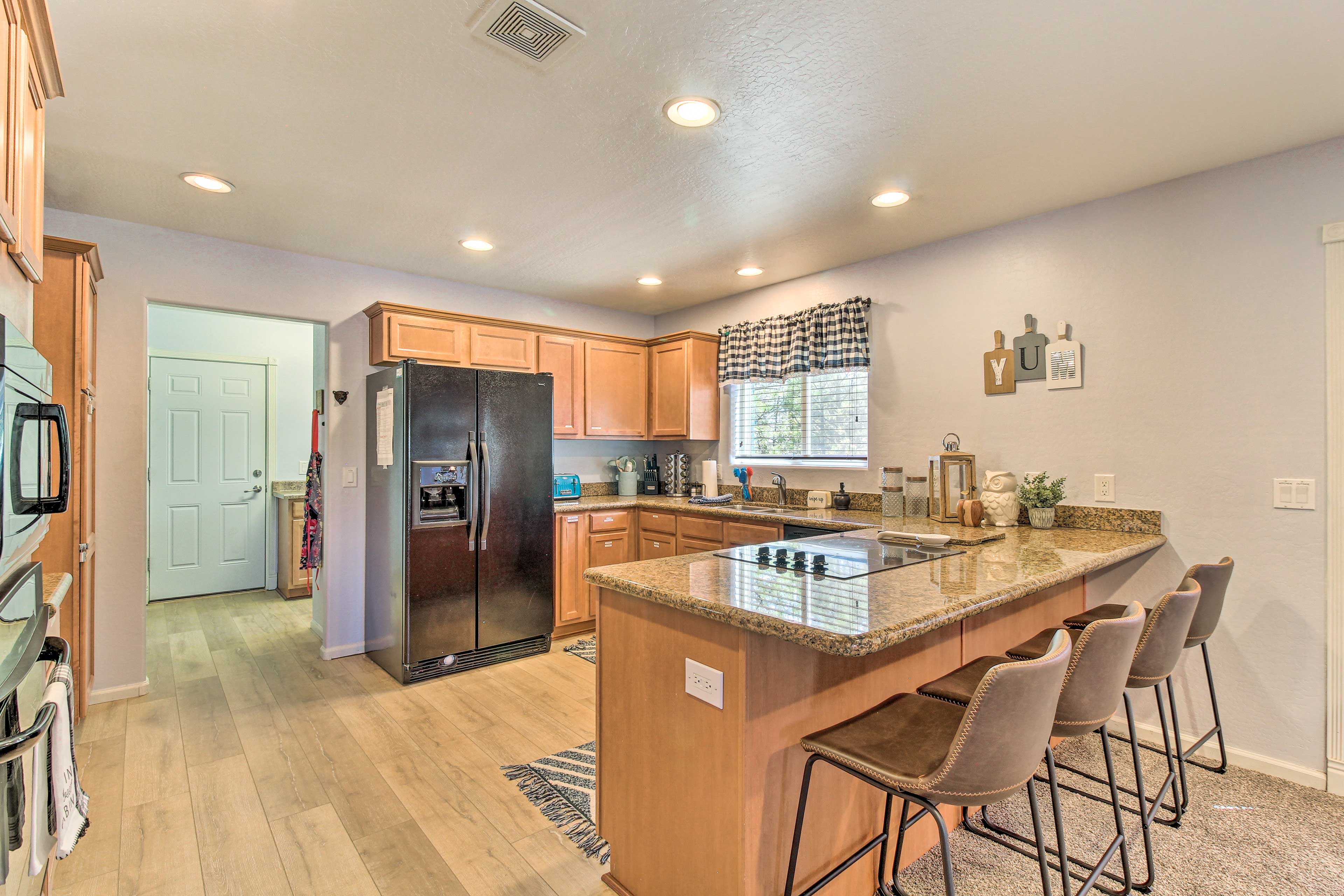 Kitchen | Breakfast Bar w/ Additional Seating