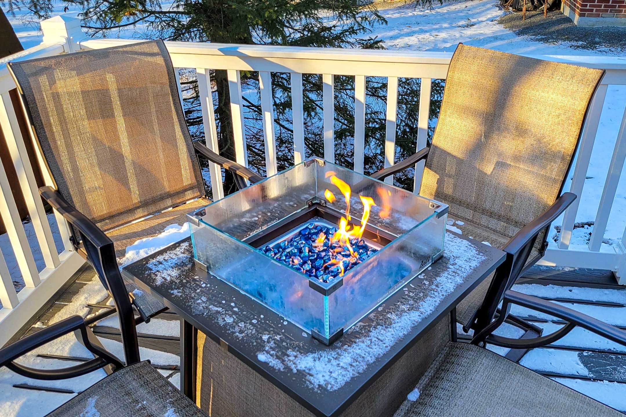 Furnished Deck | Fire Pit