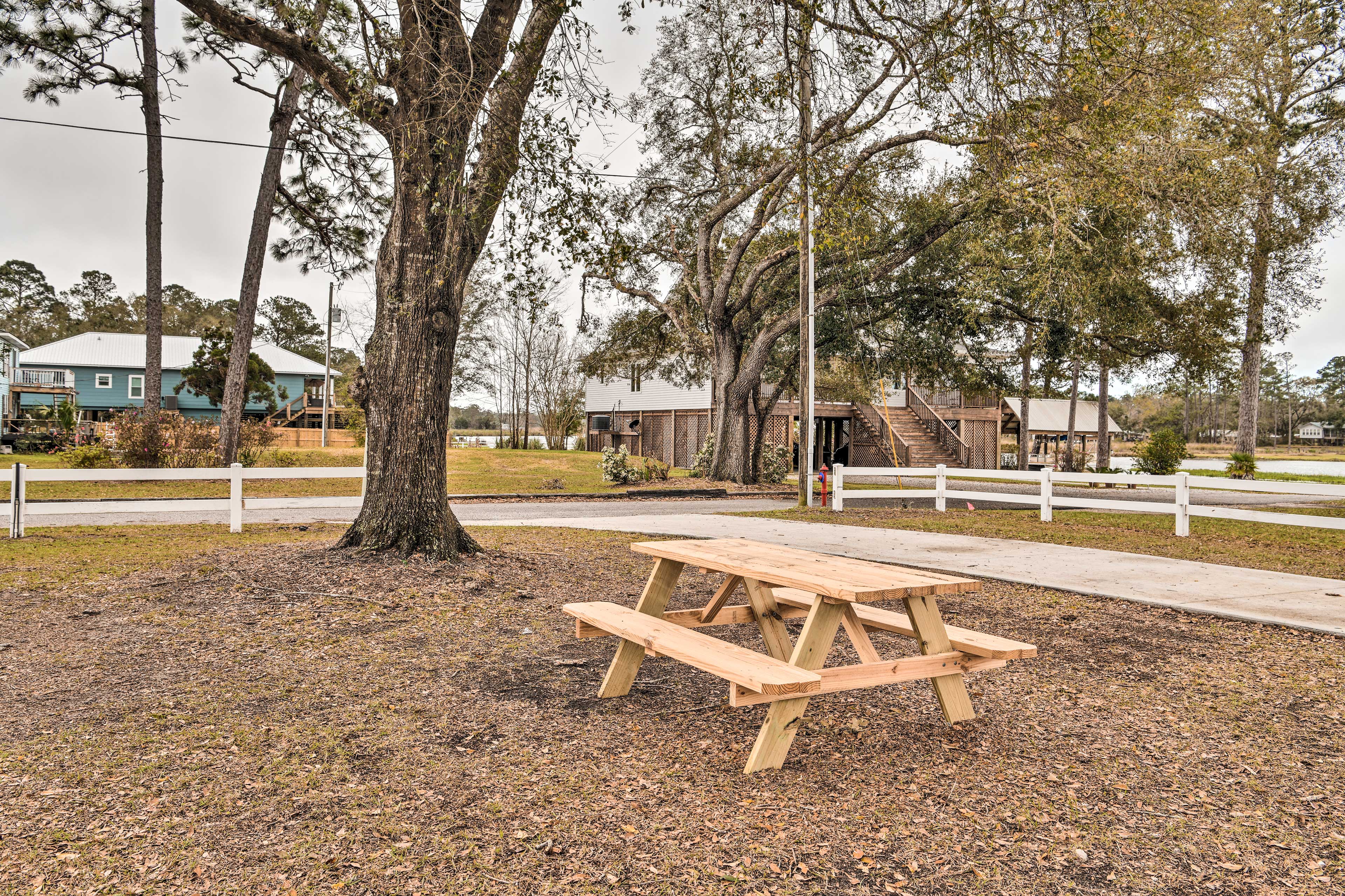 Studio Exterior | Picnic Table