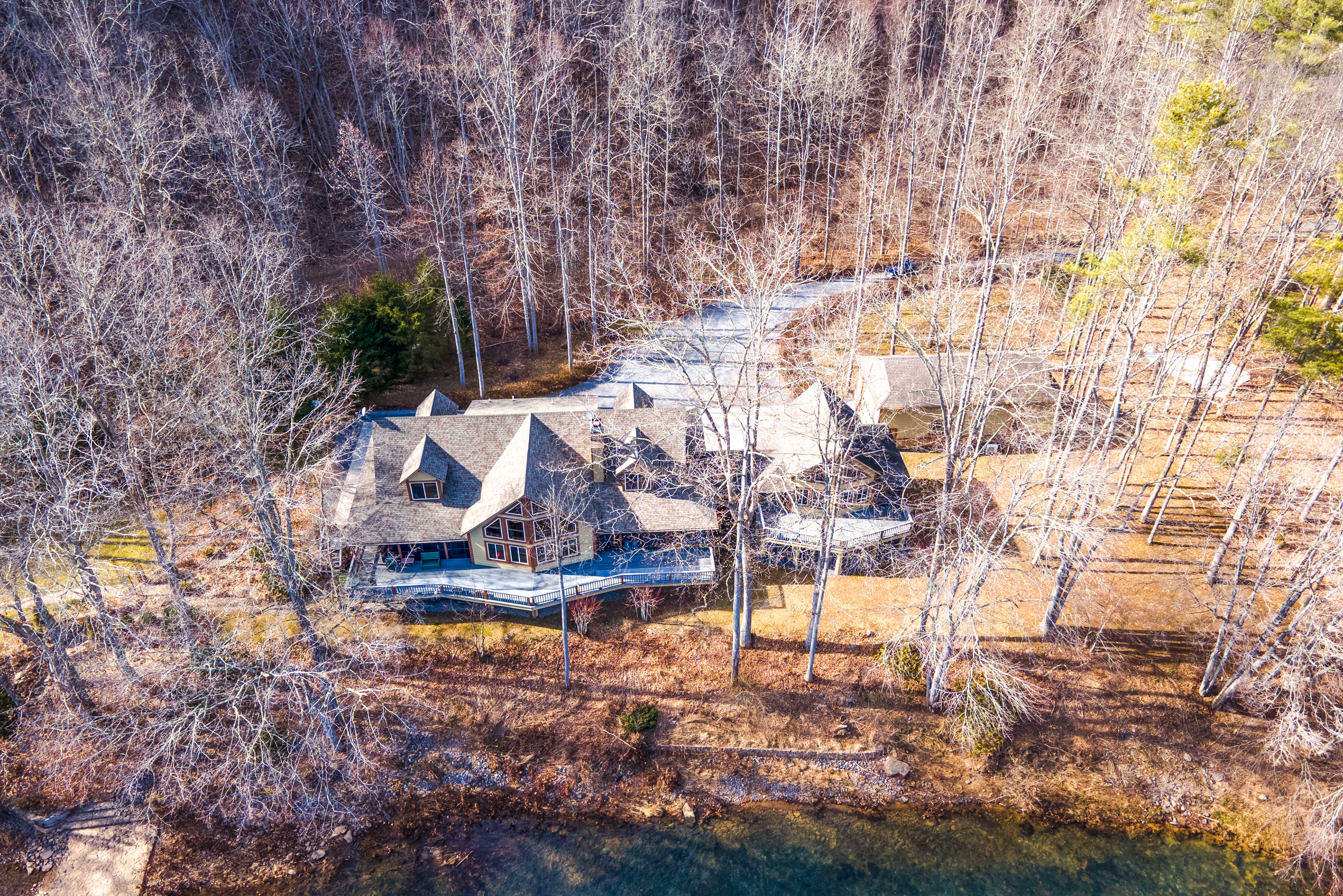 Aerial View of Property