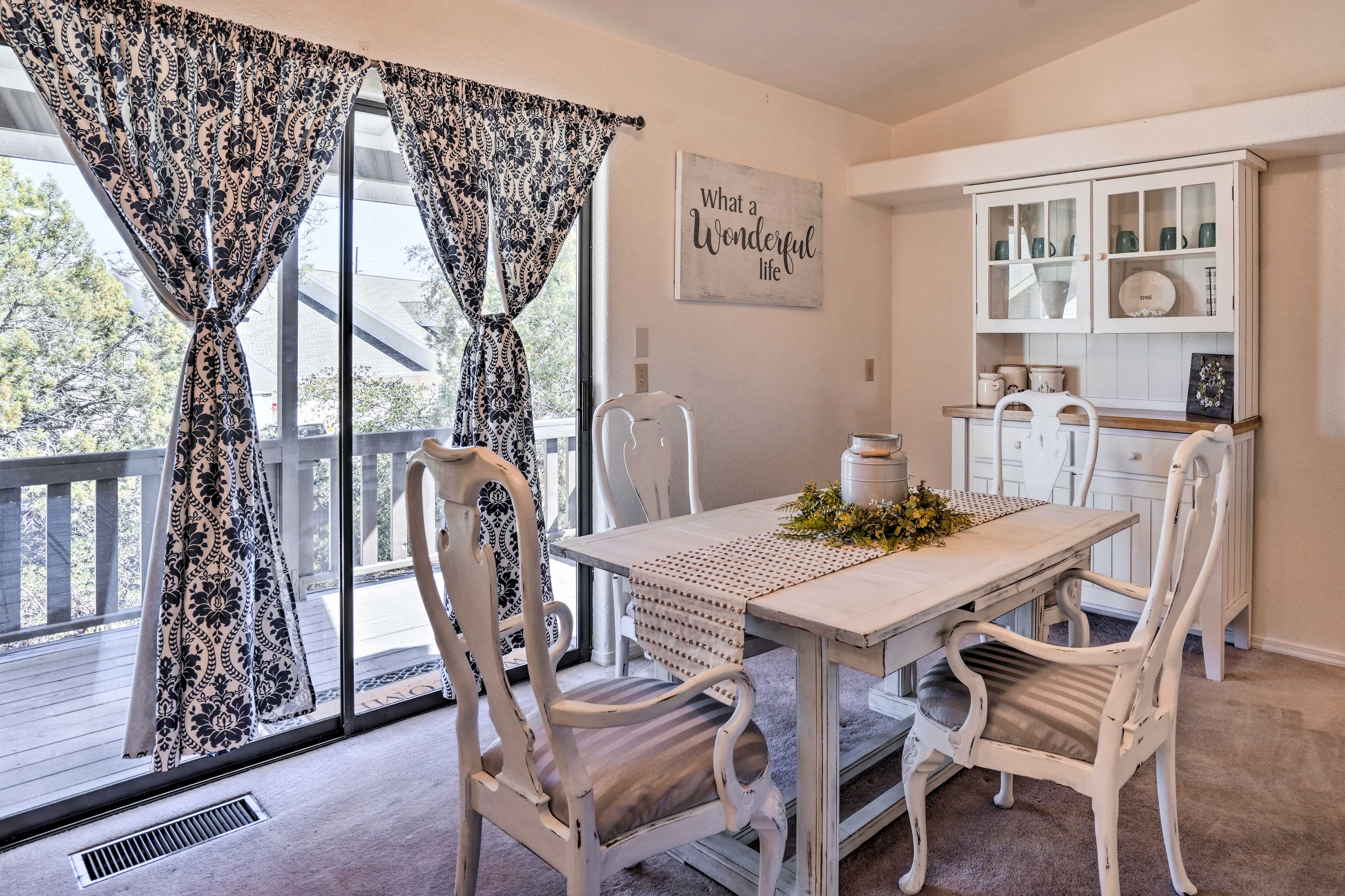 Dining Room | Dishware Provided