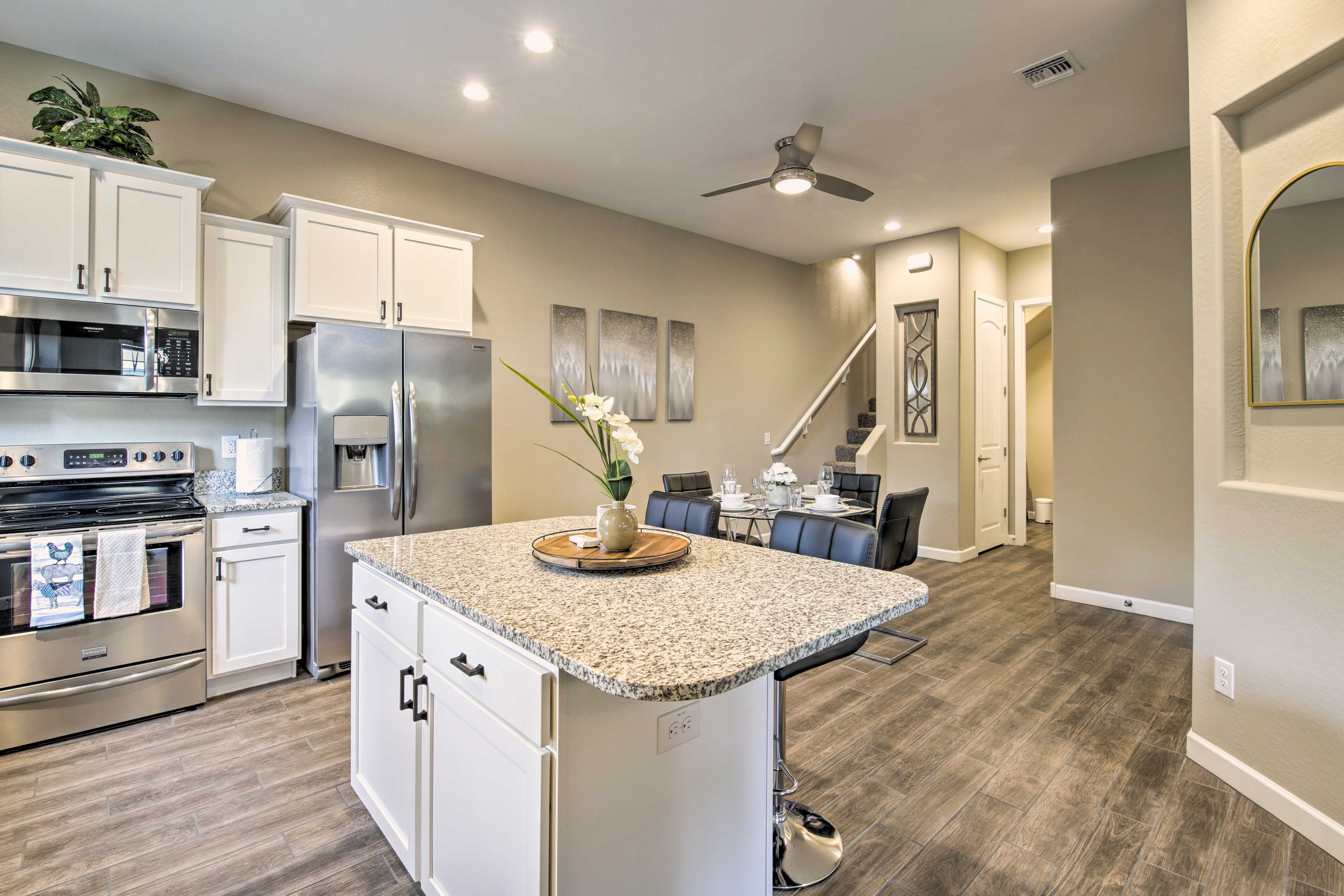 Kitchen | 1st Floor | Fully Equipped