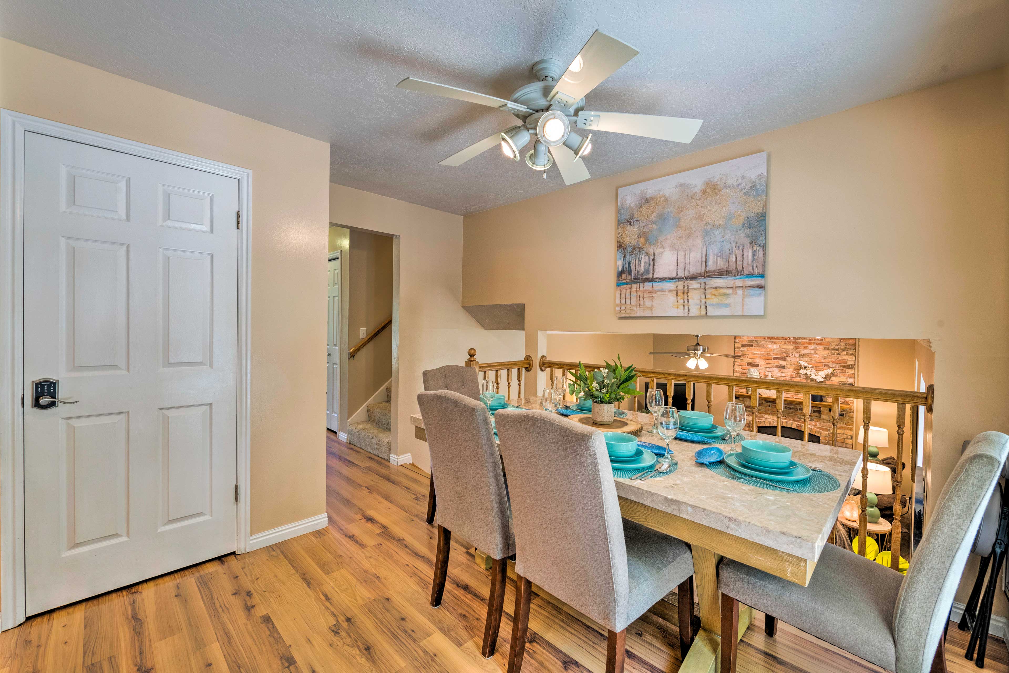 Upper Dining Area | Dishware & Flatware