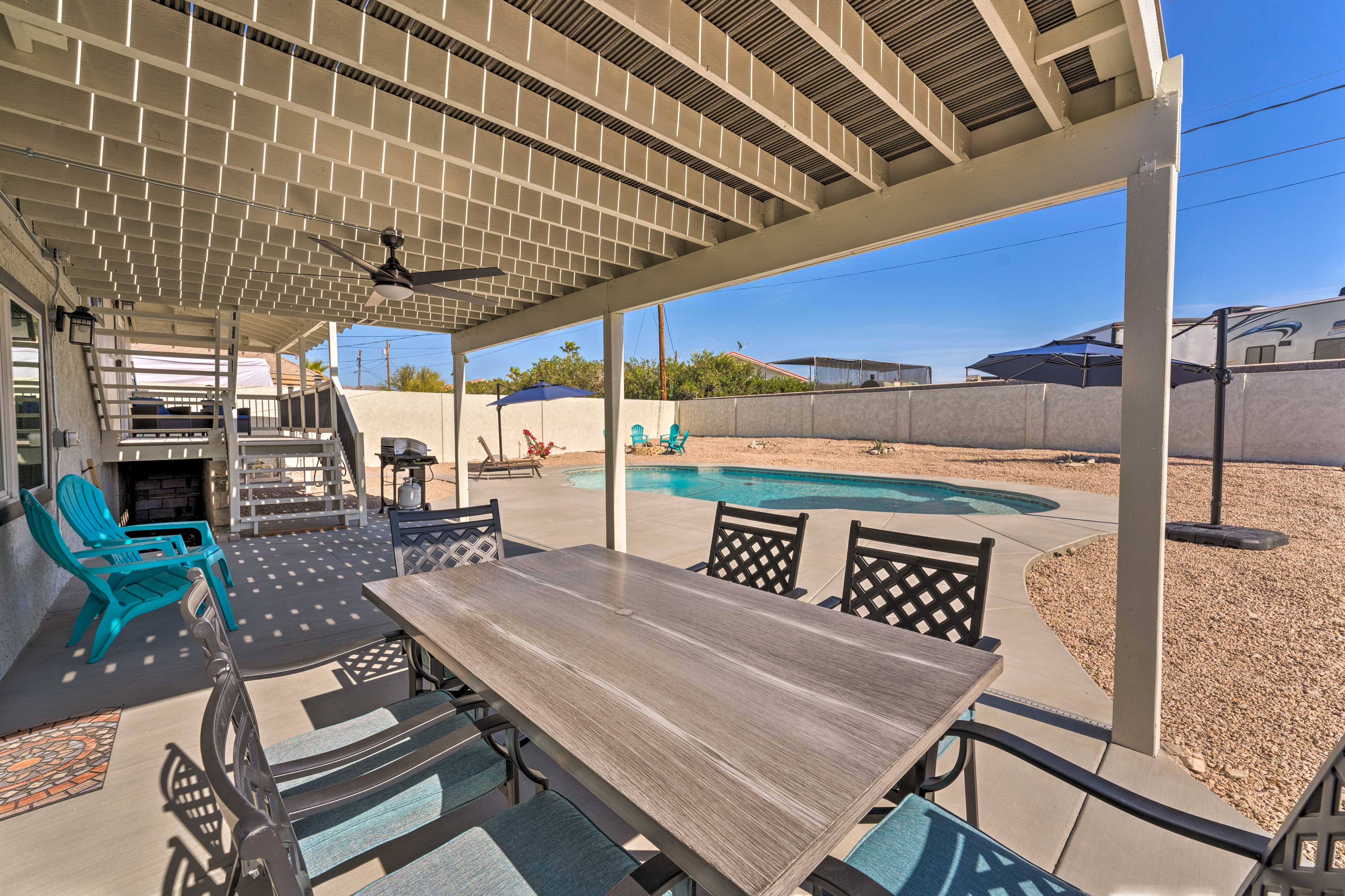 Patio | Pool | Hot Tub | Gas Grill | Fire Pit | Multi-Level Deck