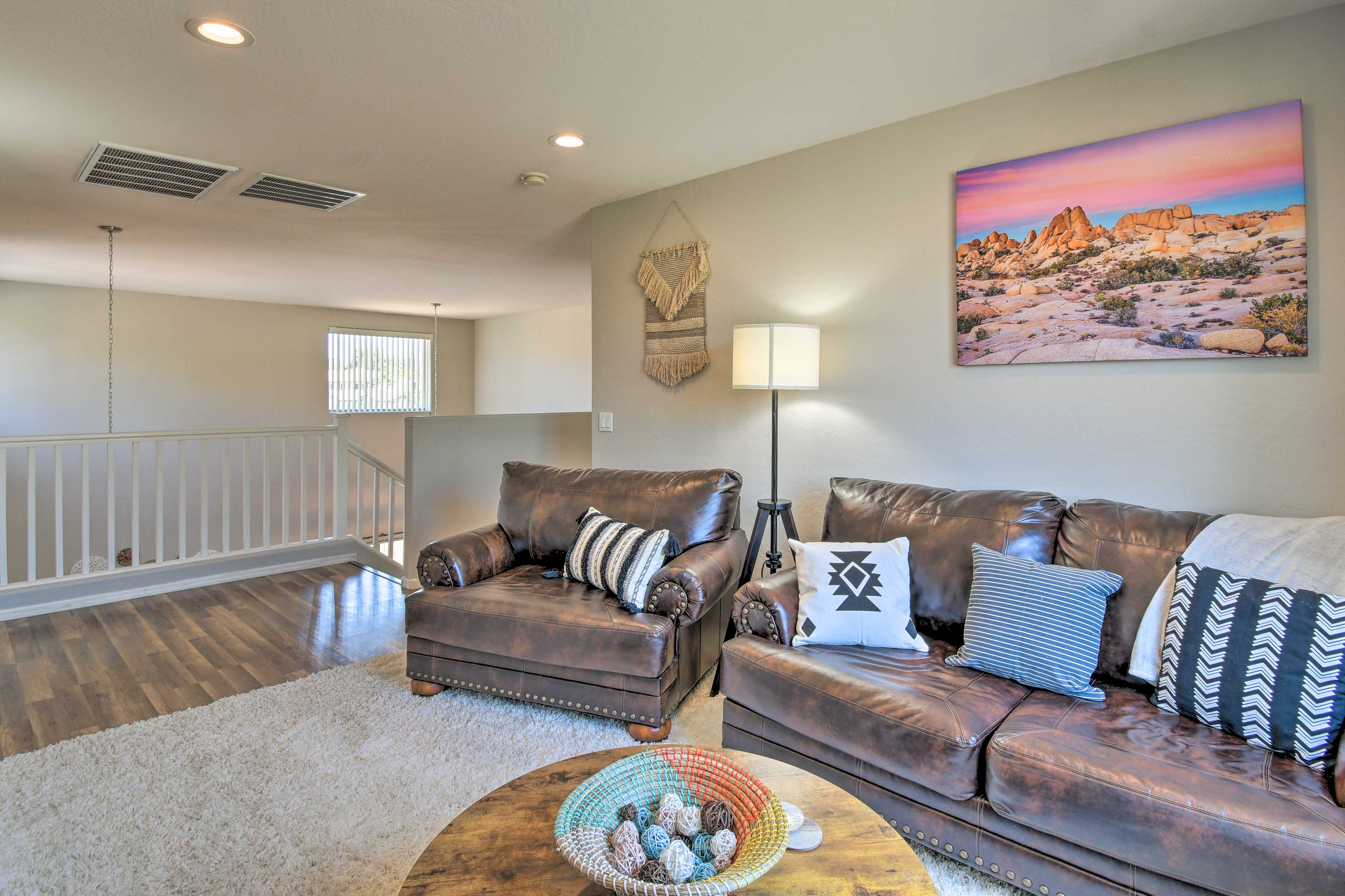 Upstairs Living Area