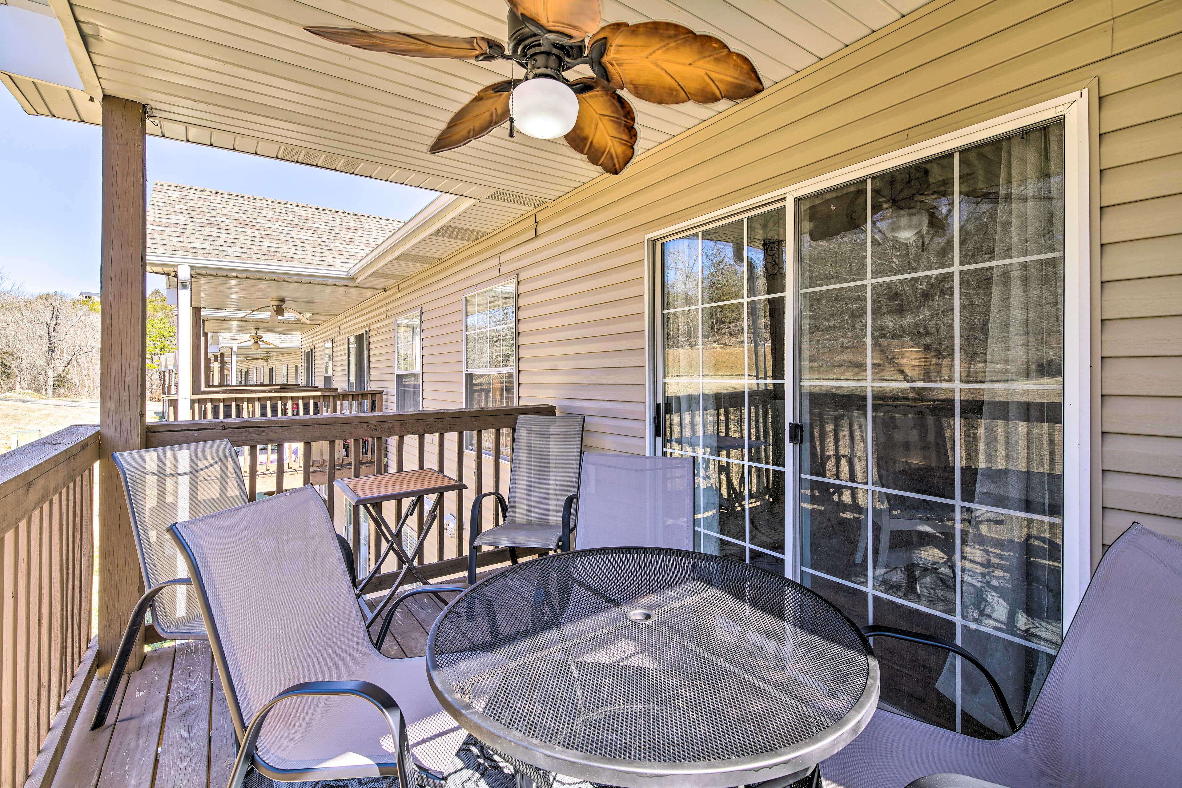 Private Deck | Access Via Dining Room