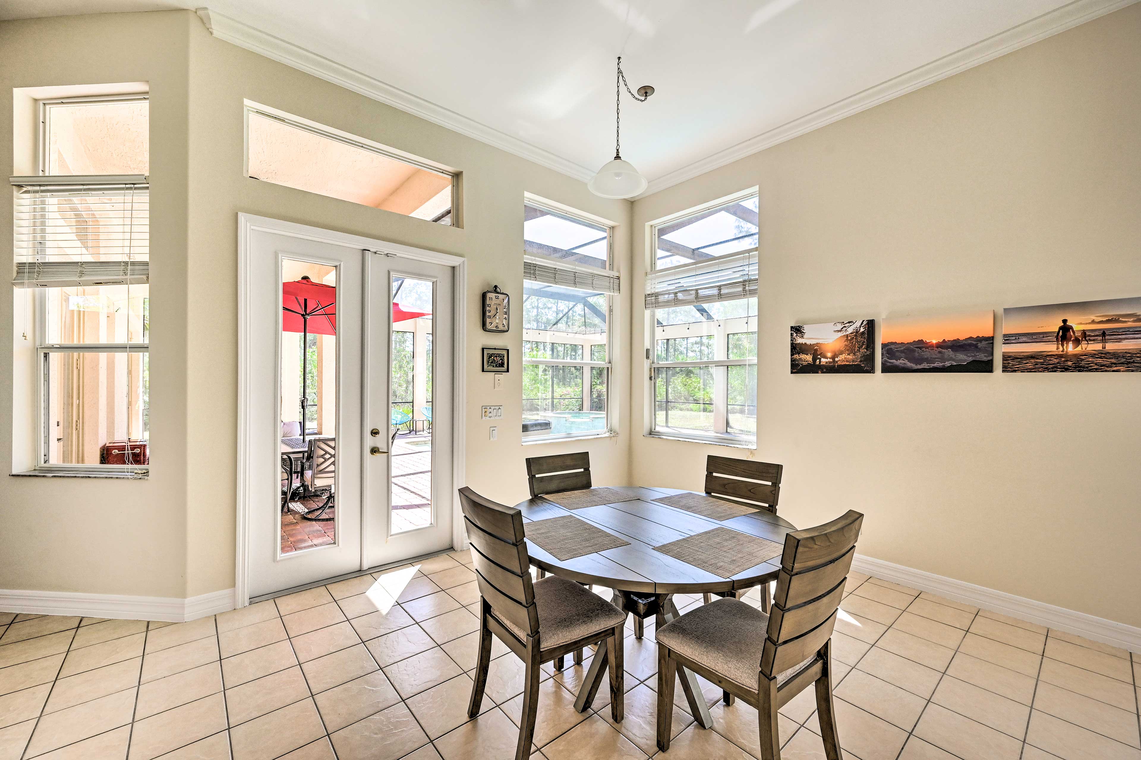 Open-Concept Living Area