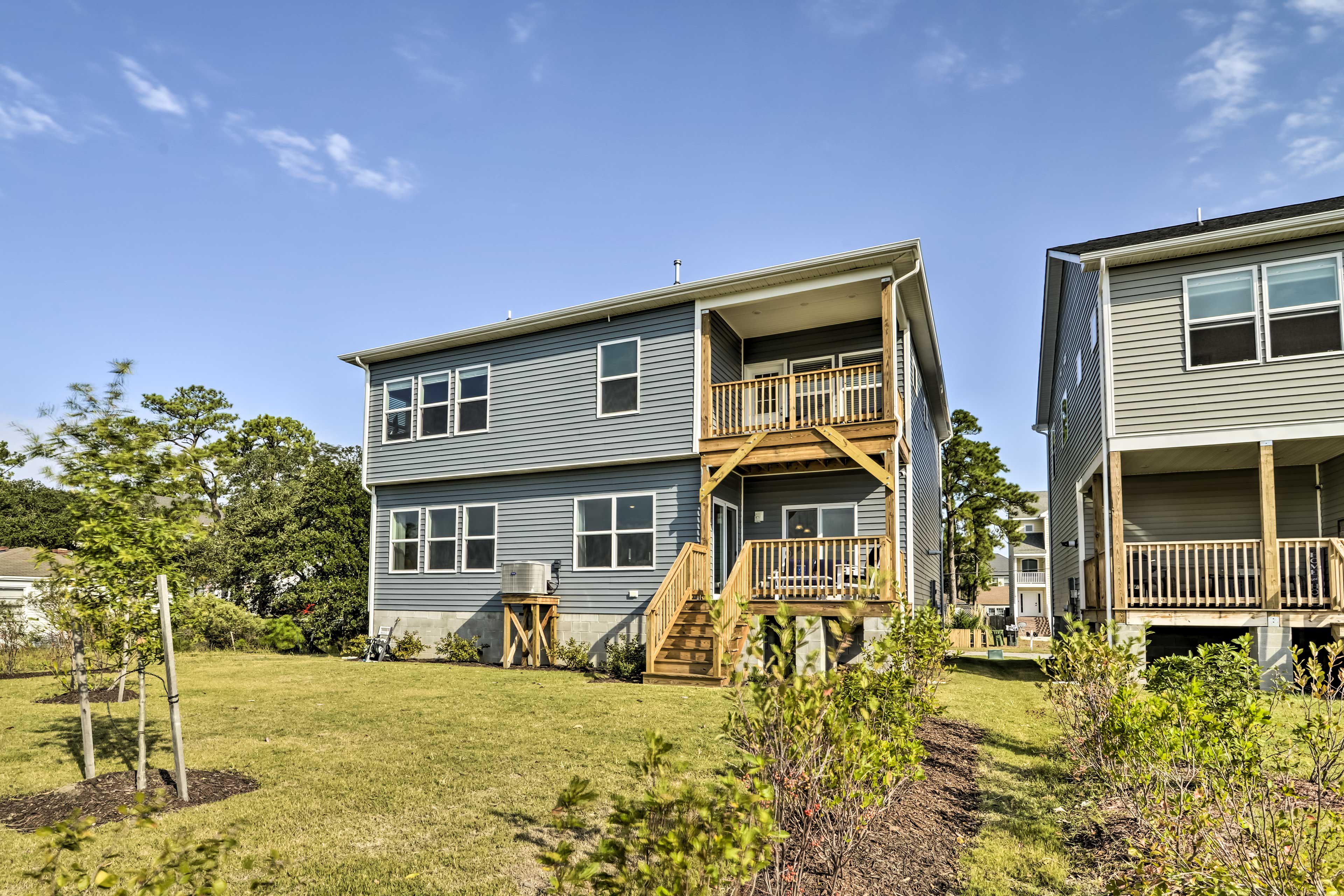 Backyard | Private Balconies | Gas Grill