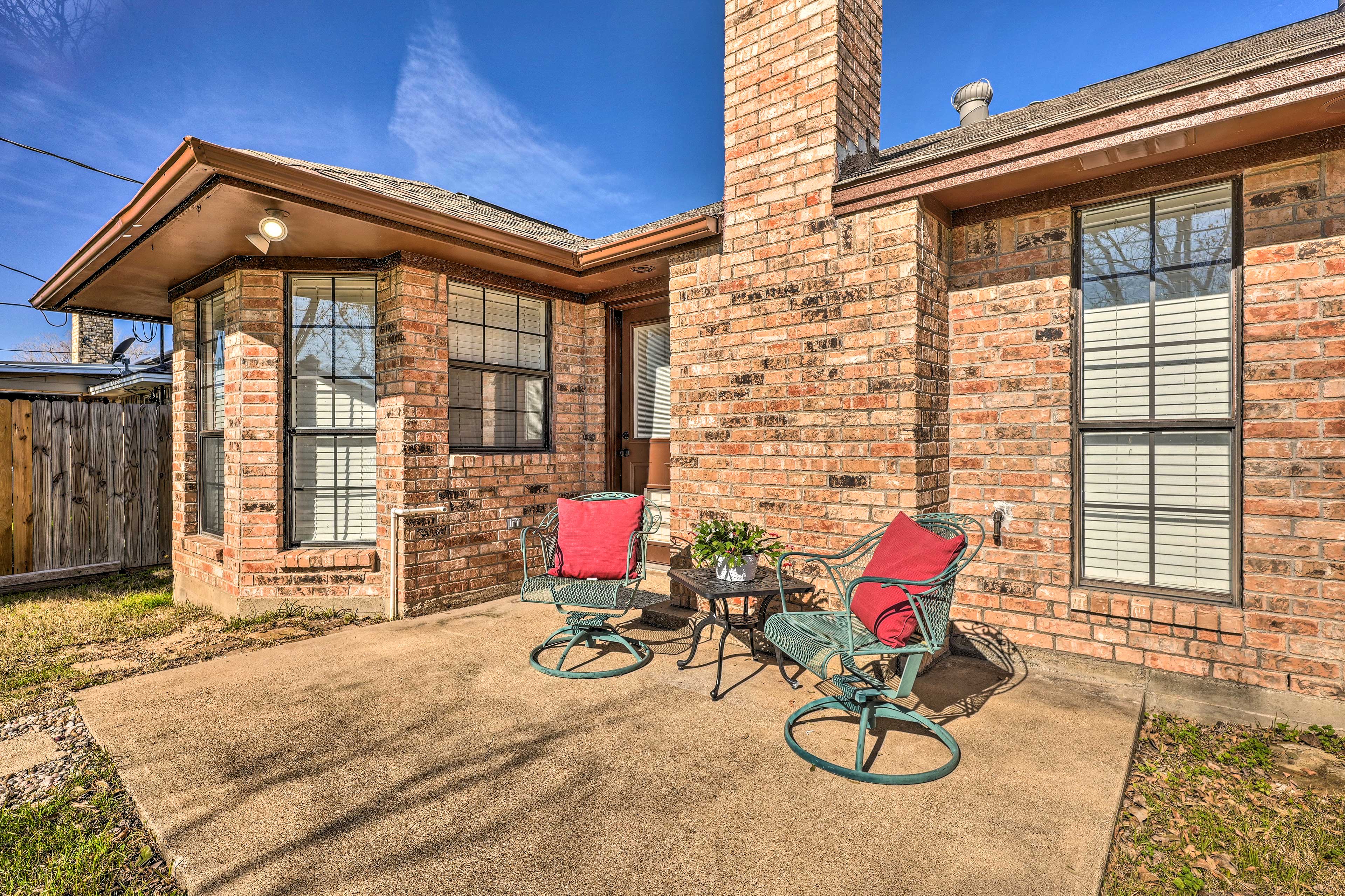 Patio | Fire Pit | Single-Story Home