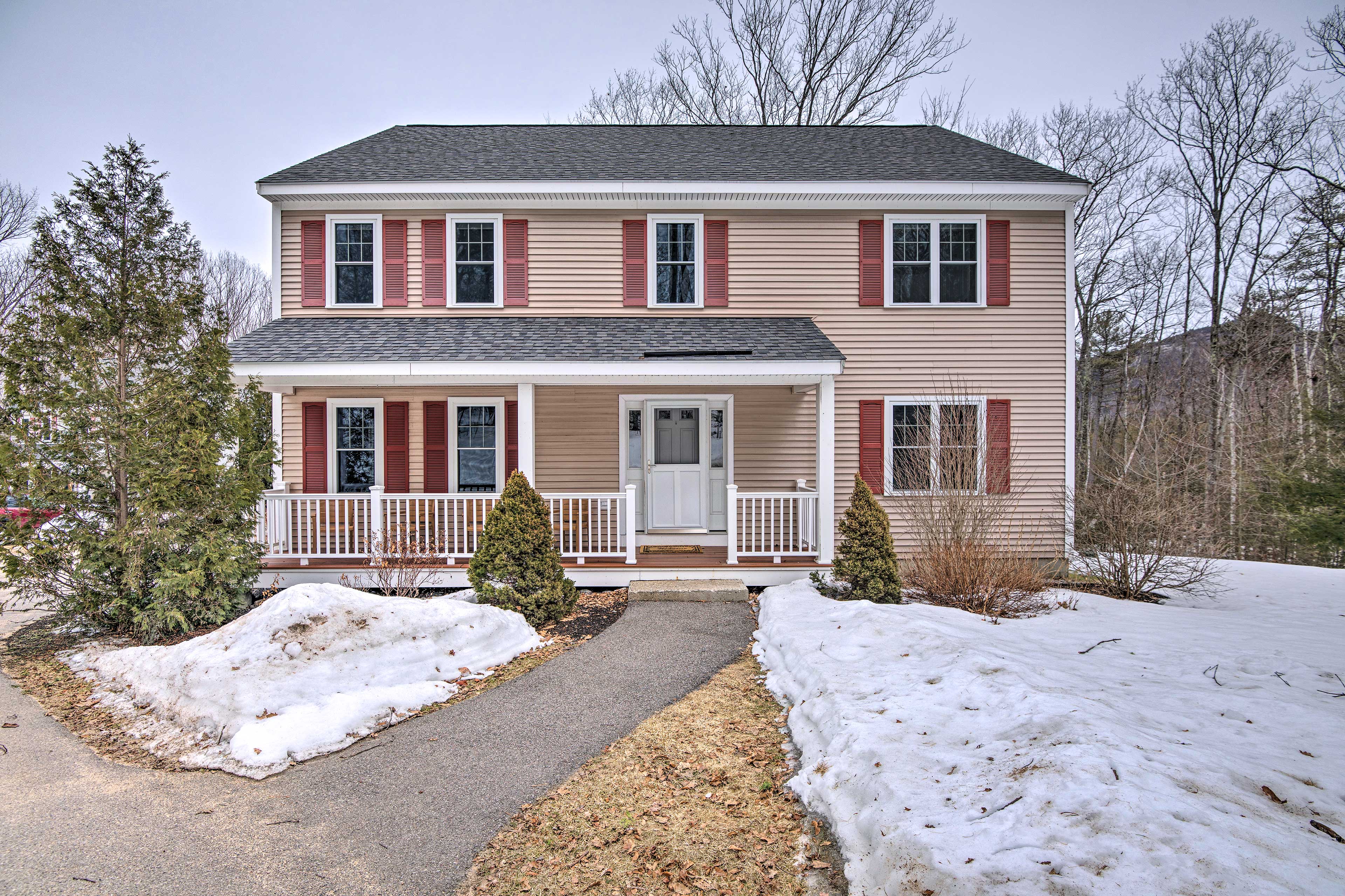 Property Exterior | Front Porch | Private Deck | Mountain Views