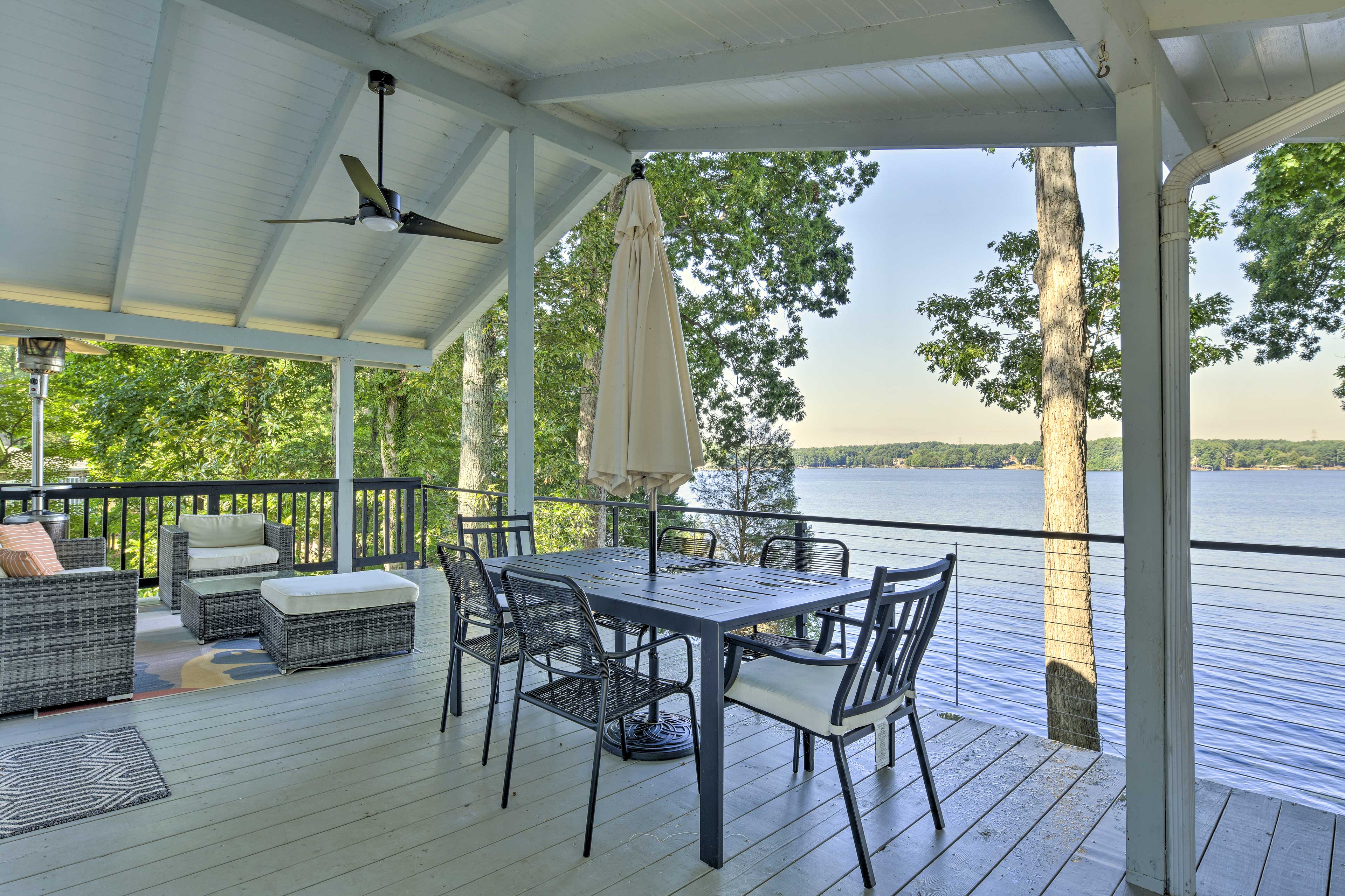 Wraparound Deck | Lake Norman Views