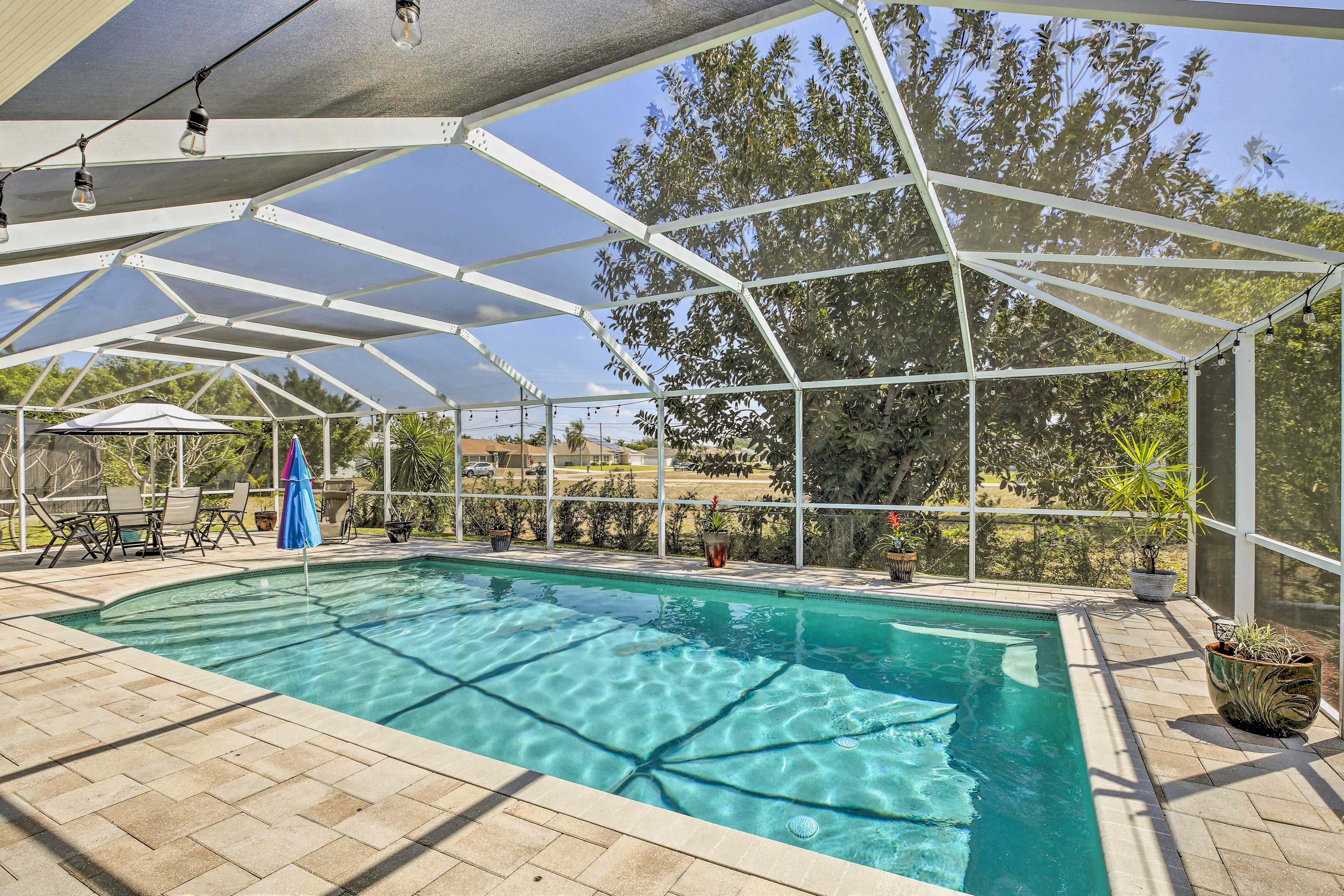 Lanai w/ Private Pool | Optional Nightly Pool Heat Fee