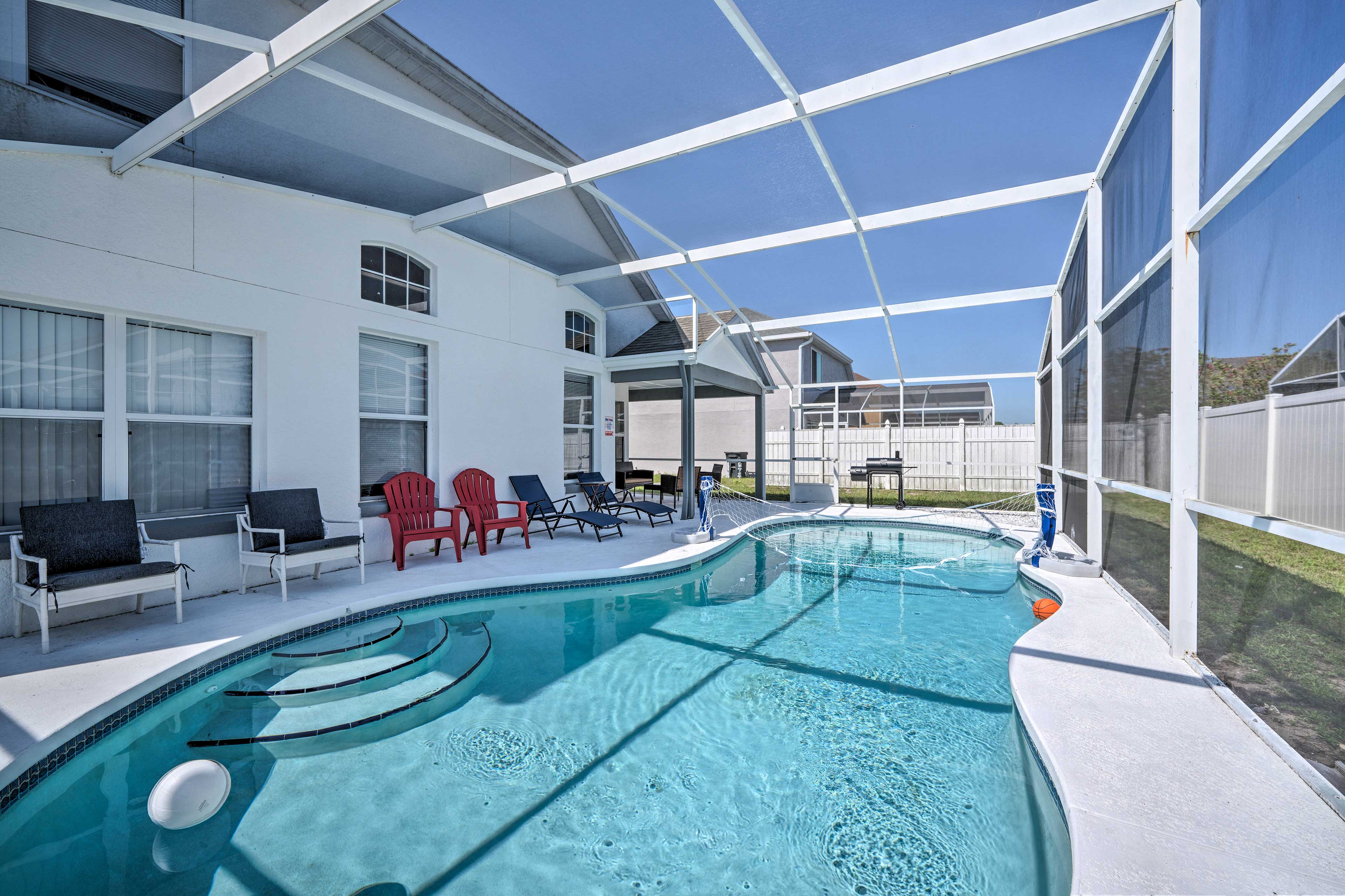 Kissimmee Vacation Rental | 4BR | 2.5BA | Step-Free Access | 2,074 Sq Ft