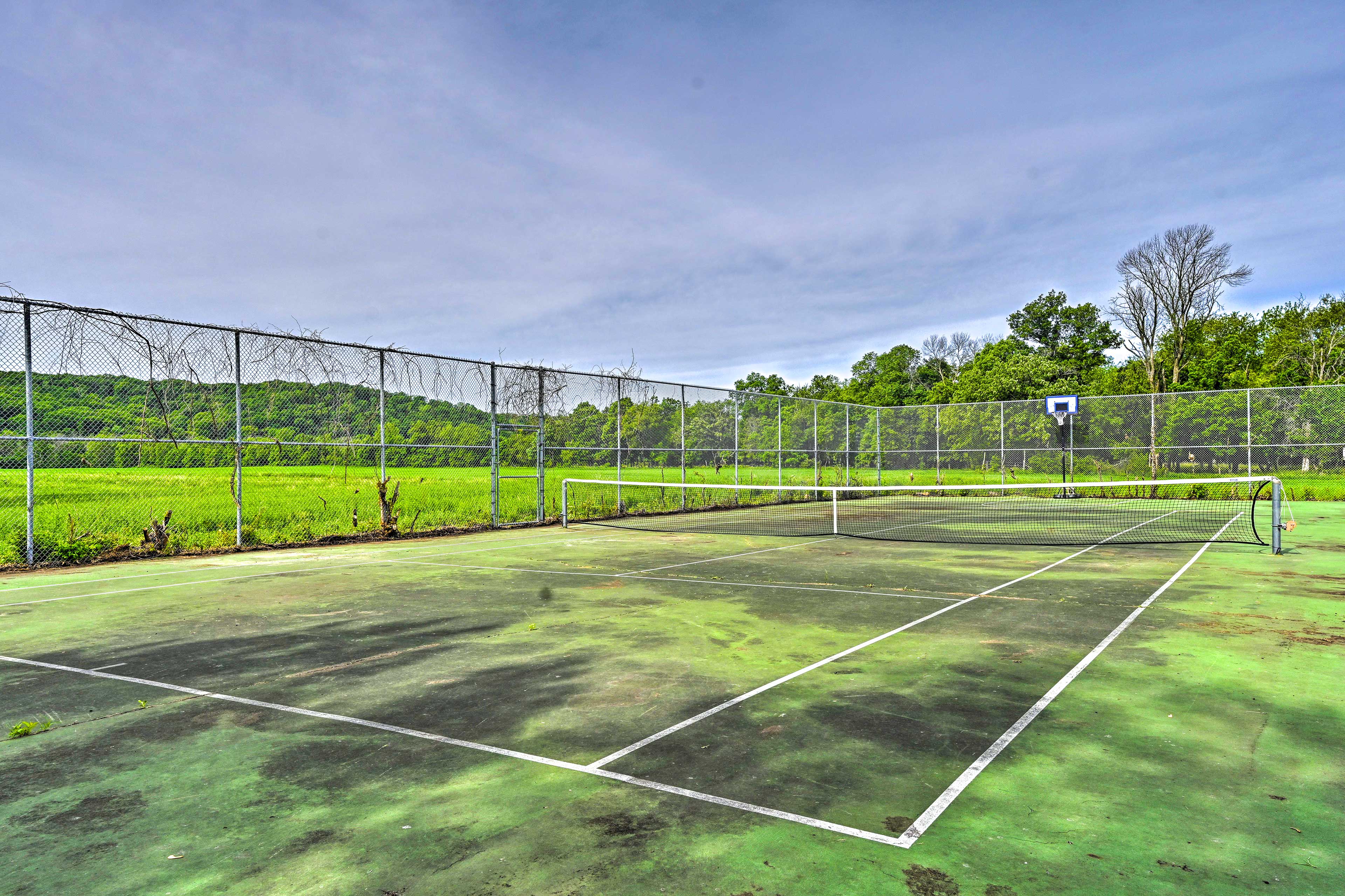 Basketball, Tennis & Pickleball Court