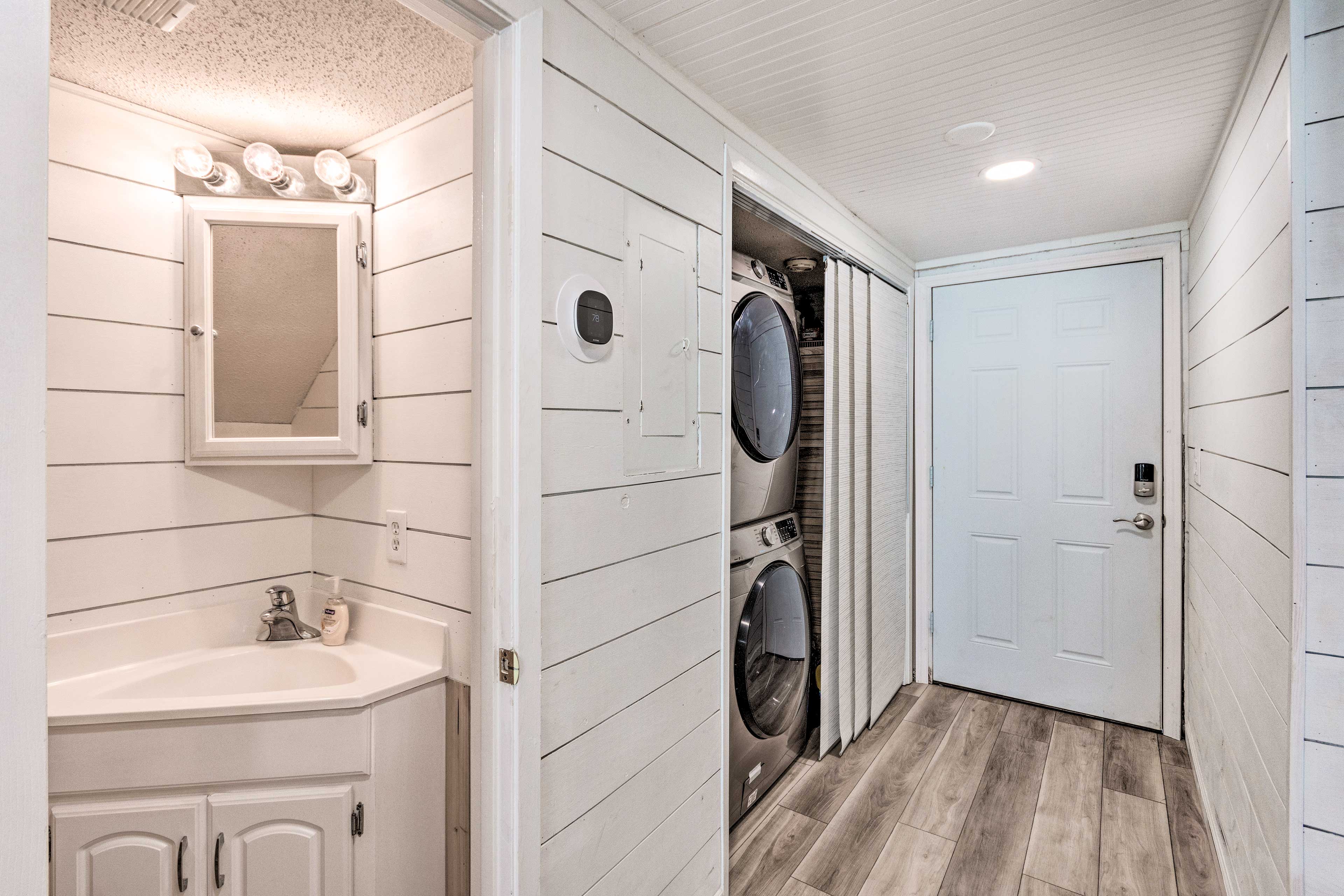 Half Bathroom | In-Unit Laundry