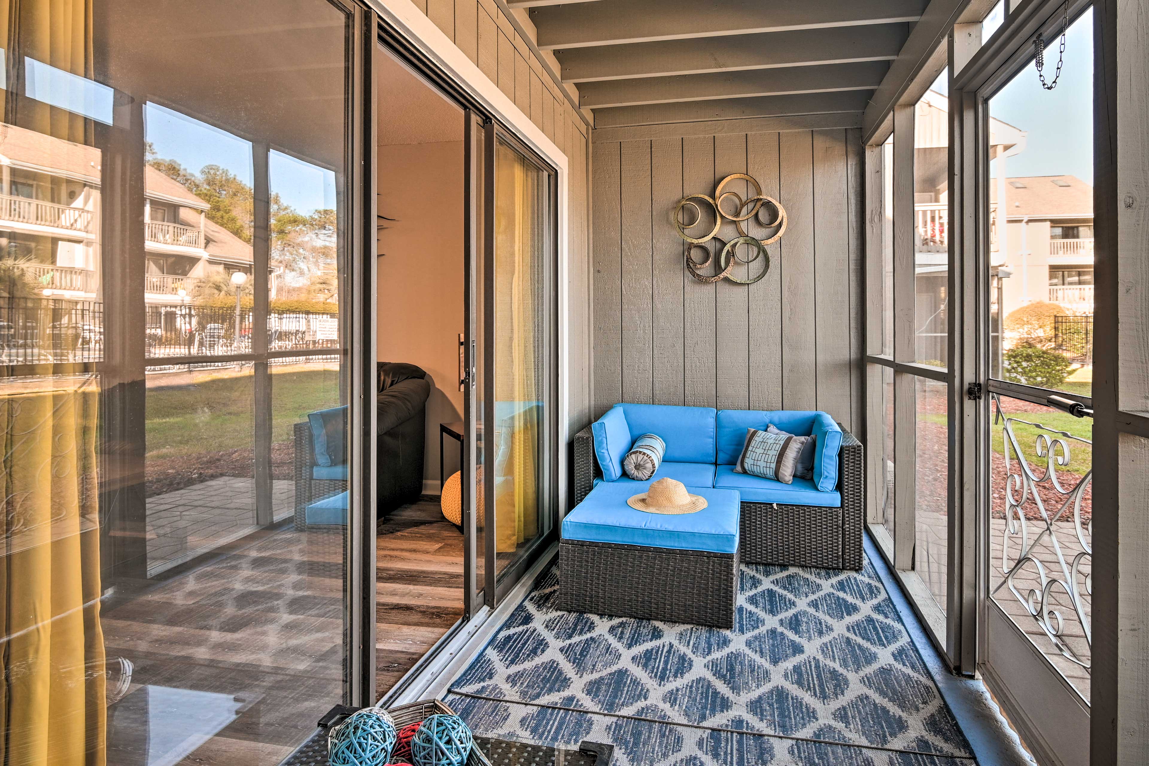Screened-In Patio | Keyless Entry