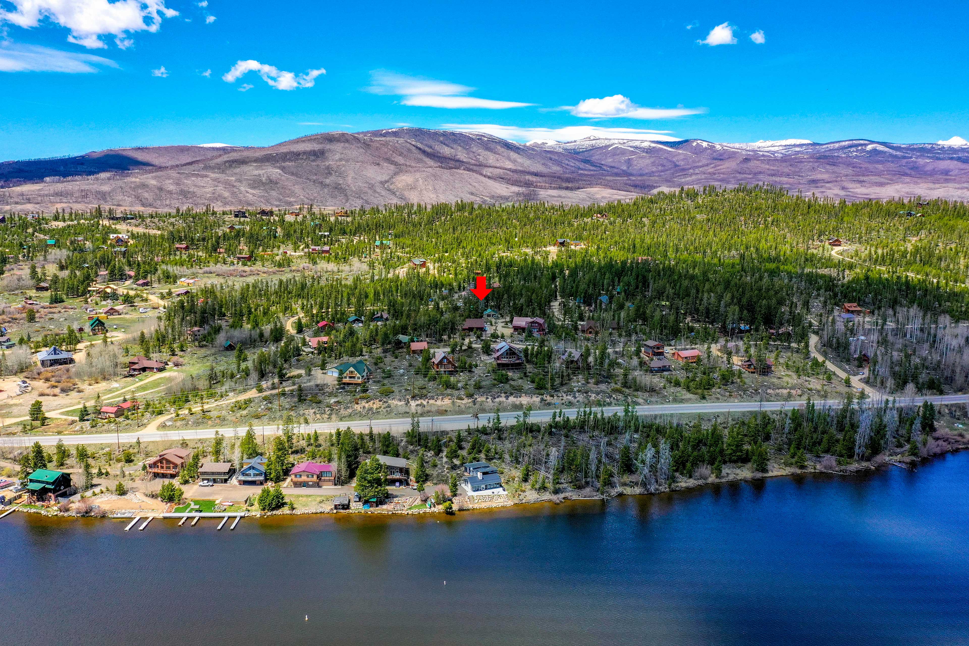 Aerial View of Property | Shadow Mountain Lake (0.7 Miles)