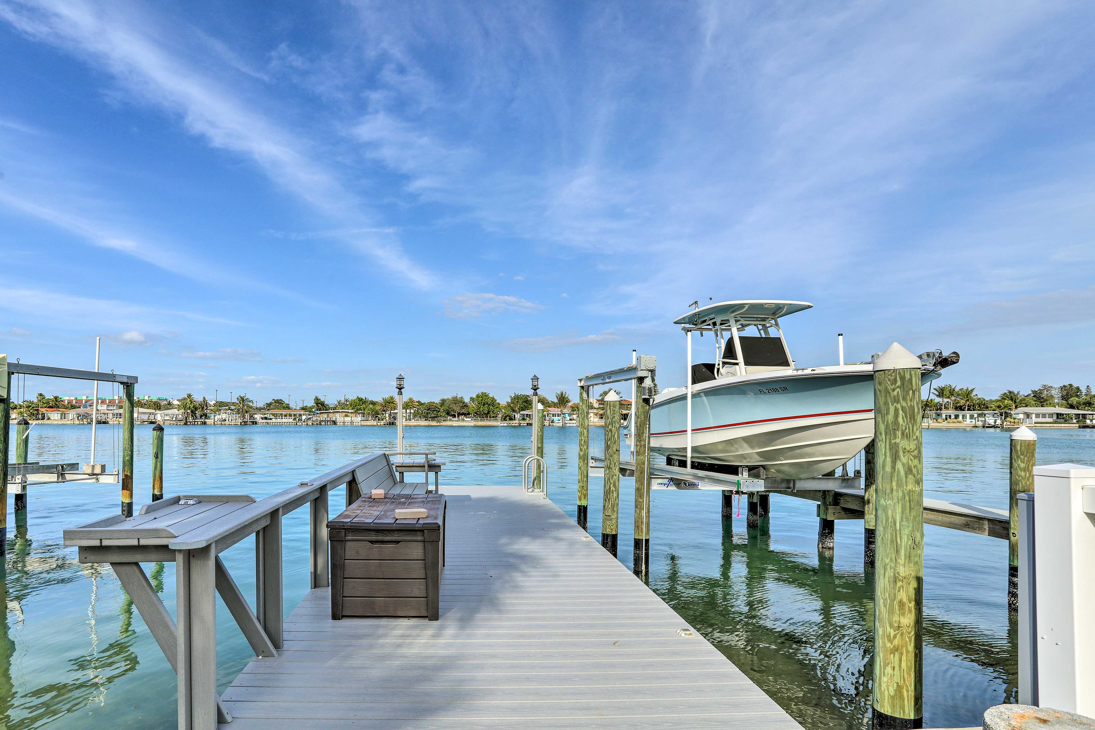 House Exterior | Private Boat Dock