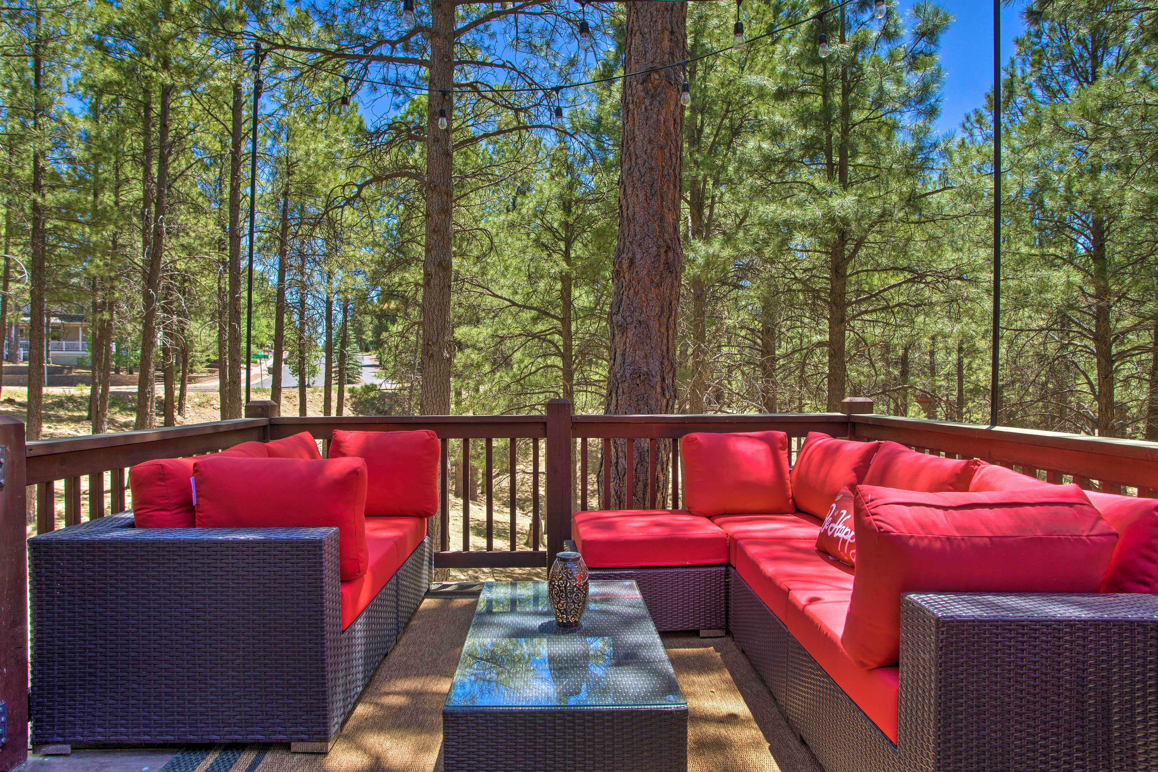 Furnished Deck | Gas Grill | Walking Trails On-Site