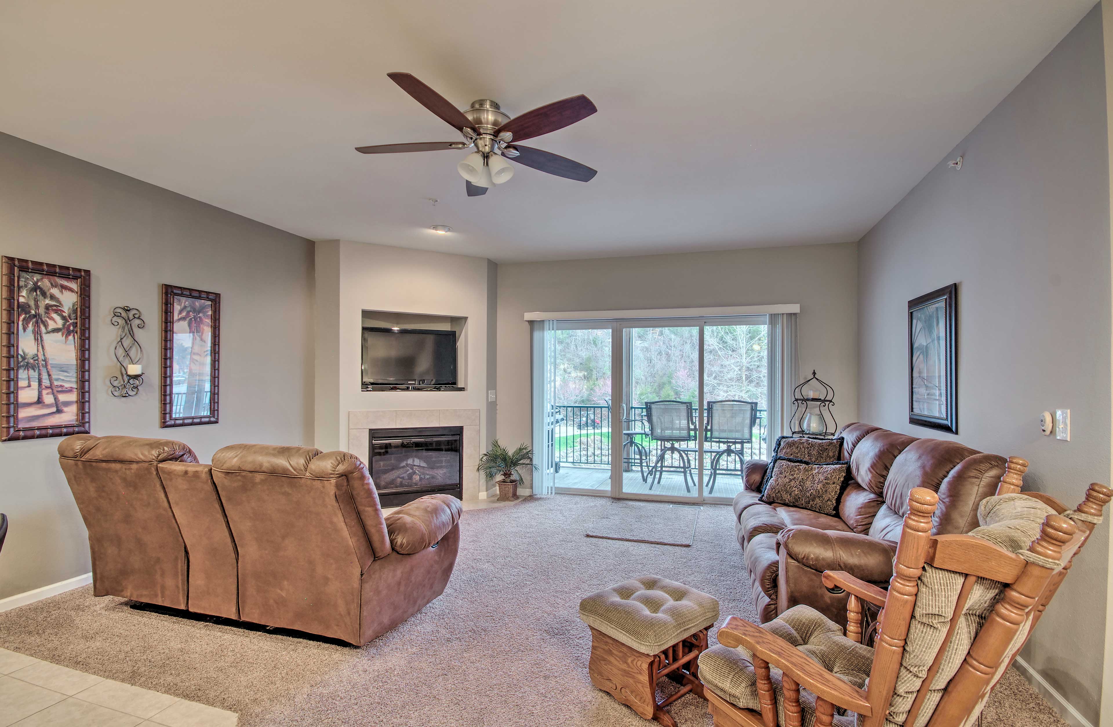 Living Room | 2-Story Condo