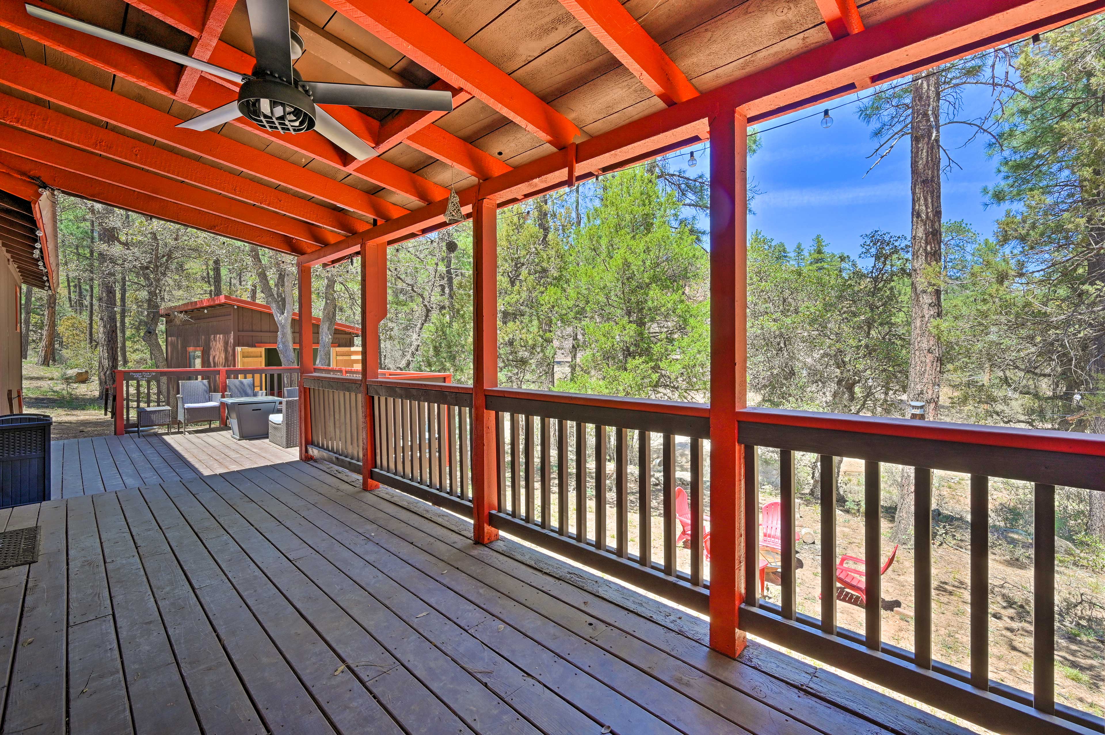 Covered Balcony | Ceiling Fans