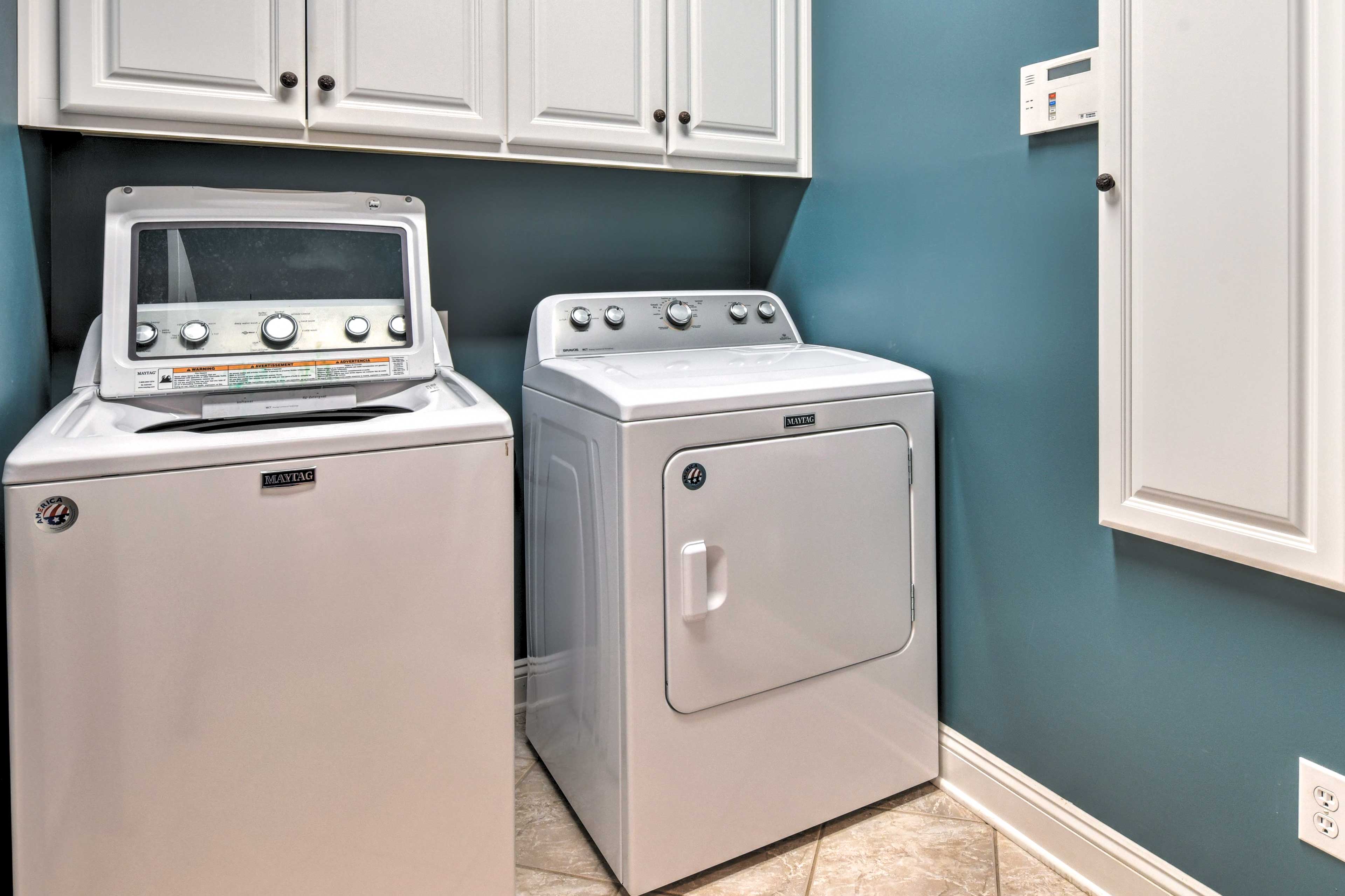 Laundry Room | Detergent Provided